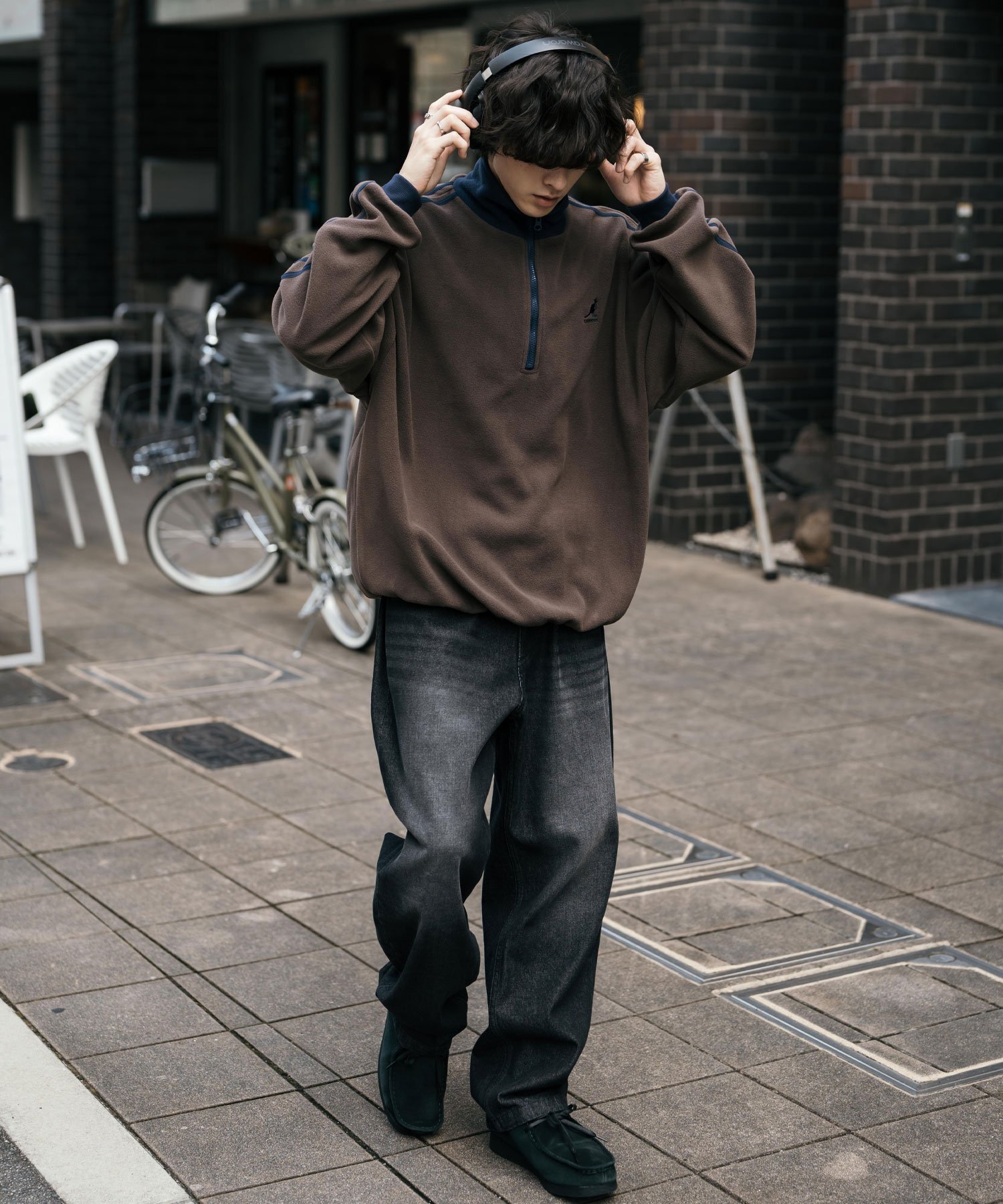 Rocky Monroe｜新色追加 KANGOL 別注コラボサイドラインロゴ刺繍ハーフ