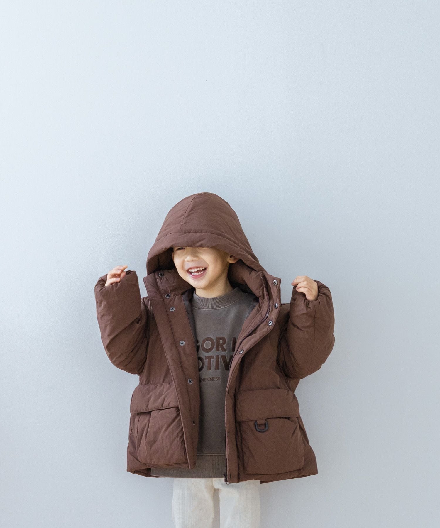 LOWRYS FARM｜エアサーマルフードブルゾン | Rakuten Fashion(楽天