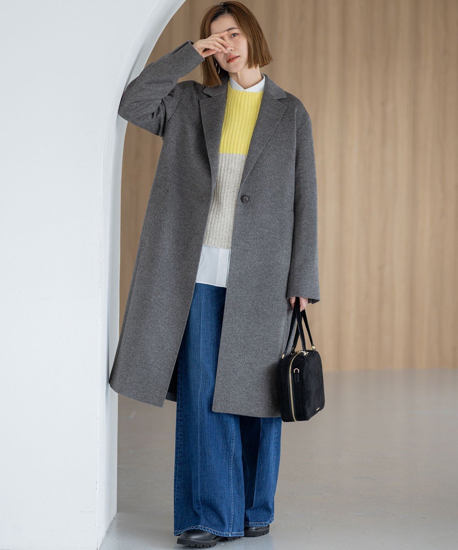 23区｜ウールカシミヤビーバー チェスター コート | Rakuten Fashion