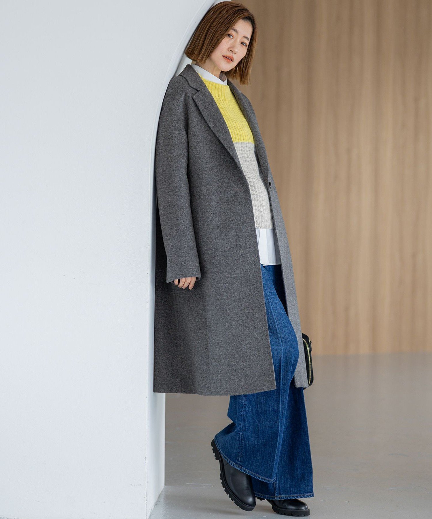 23区｜ウールカシミヤビーバー チェスター コート | Rakuten Fashion