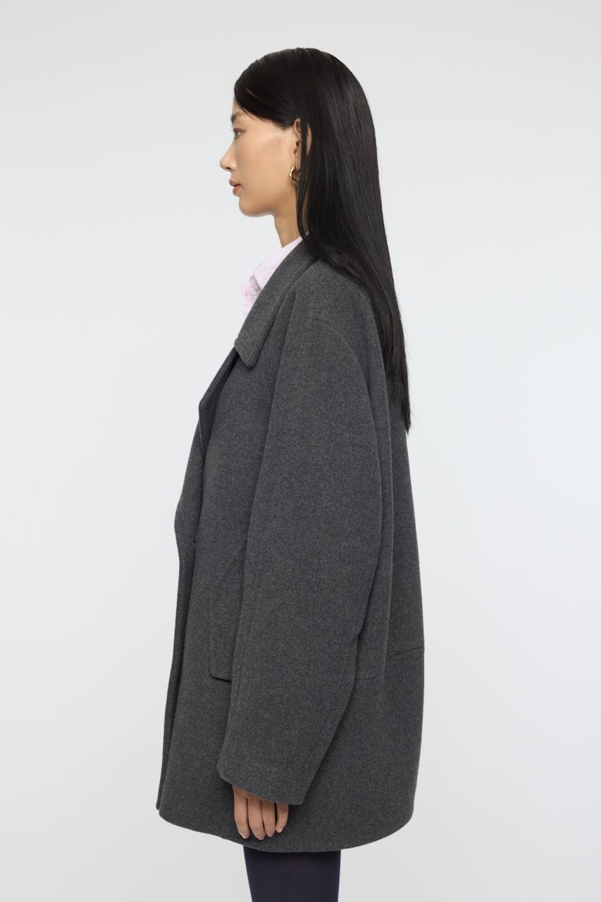 moussy｜DOUBLE BREASTED MID コート | Rakuten Fashion(楽天