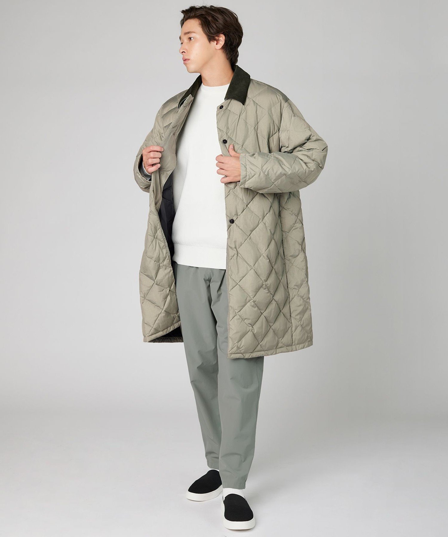 UNFILO｜【MEN】UNFILO × TAION キルティングコート | Rakuten Fashion