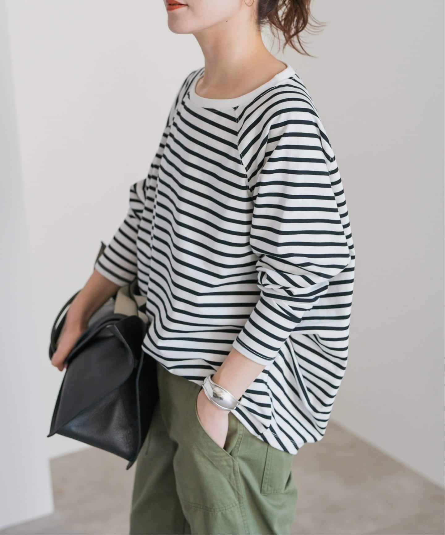 Spick & Span｜《新色有り / 追加》ボートネックバックタックプル