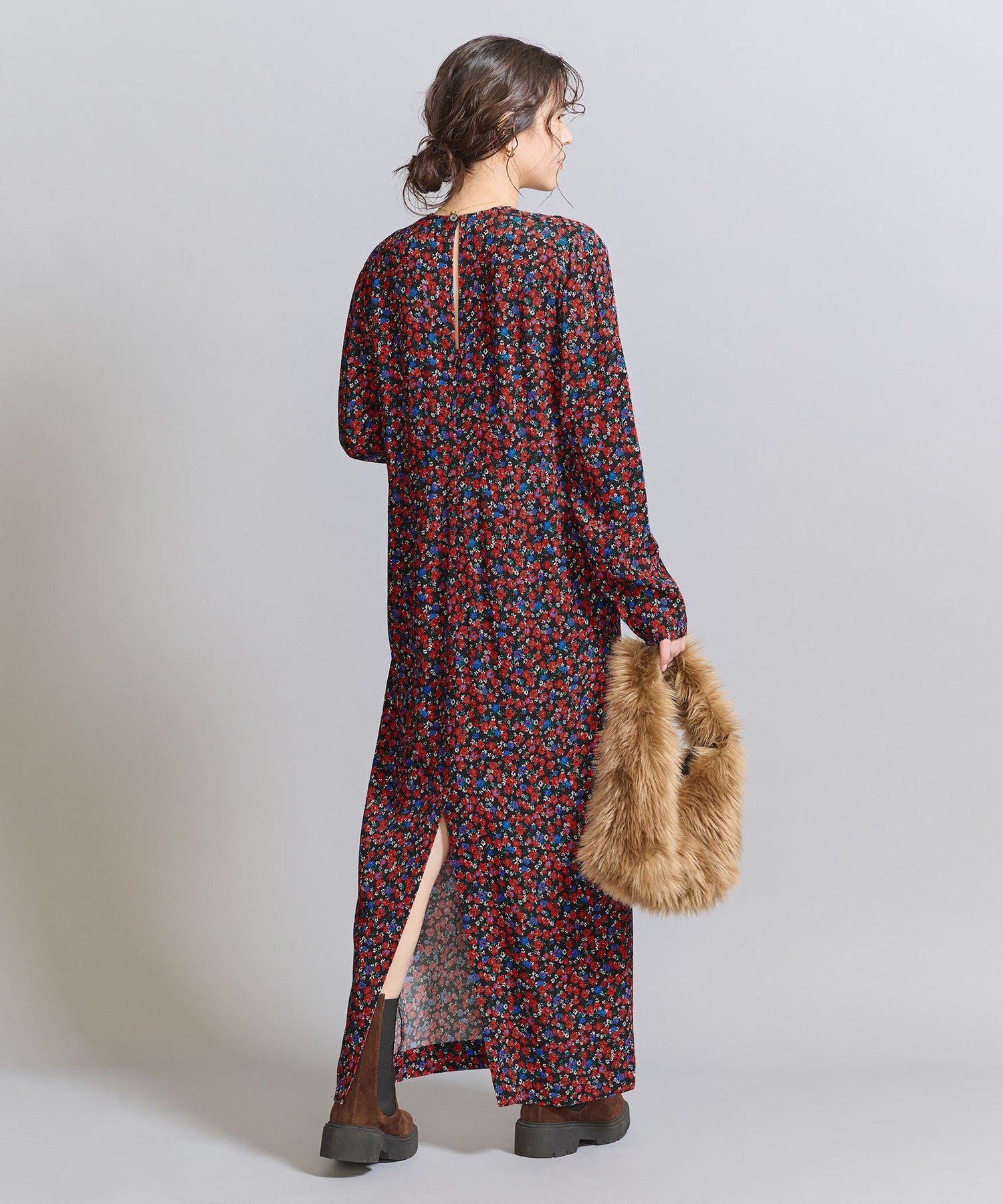 UNITED ARROWS LTD. OUTLET｜レーヨンフラワープリント ワンピース