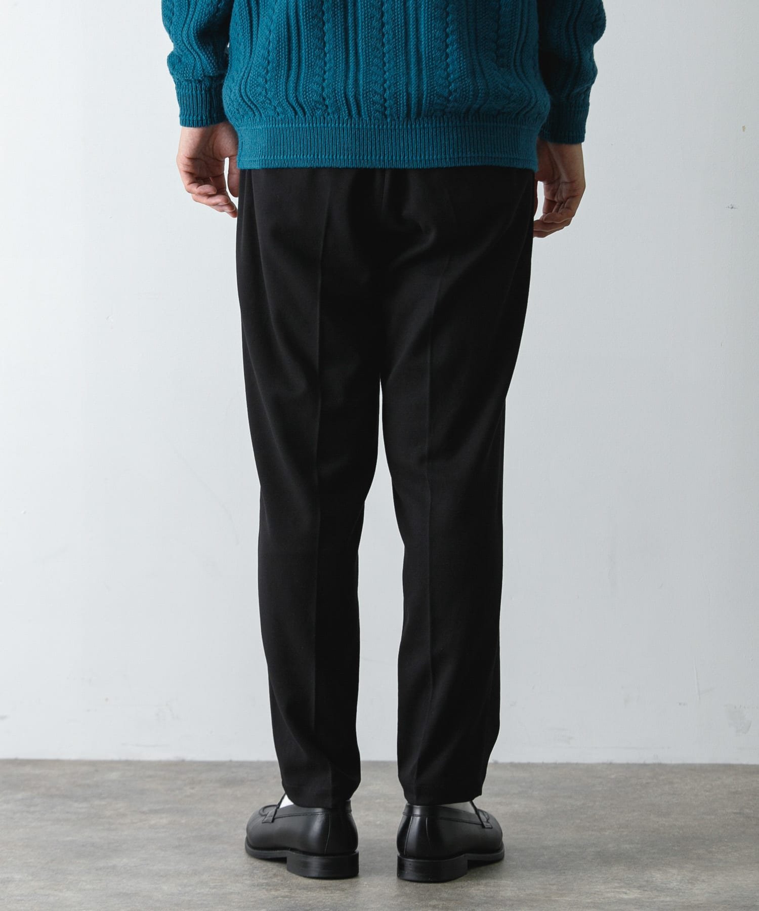 URBAN RESEARCH DOORS｜ウールライクテーパードトラウザー | Rakuten