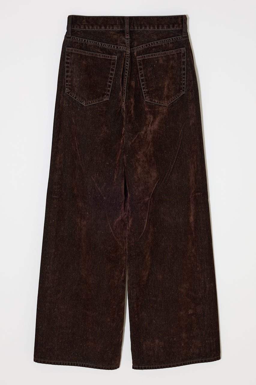 moussy｜MIDRISE CORDUROY バギー | Rakuten Fashion(楽天ファッション