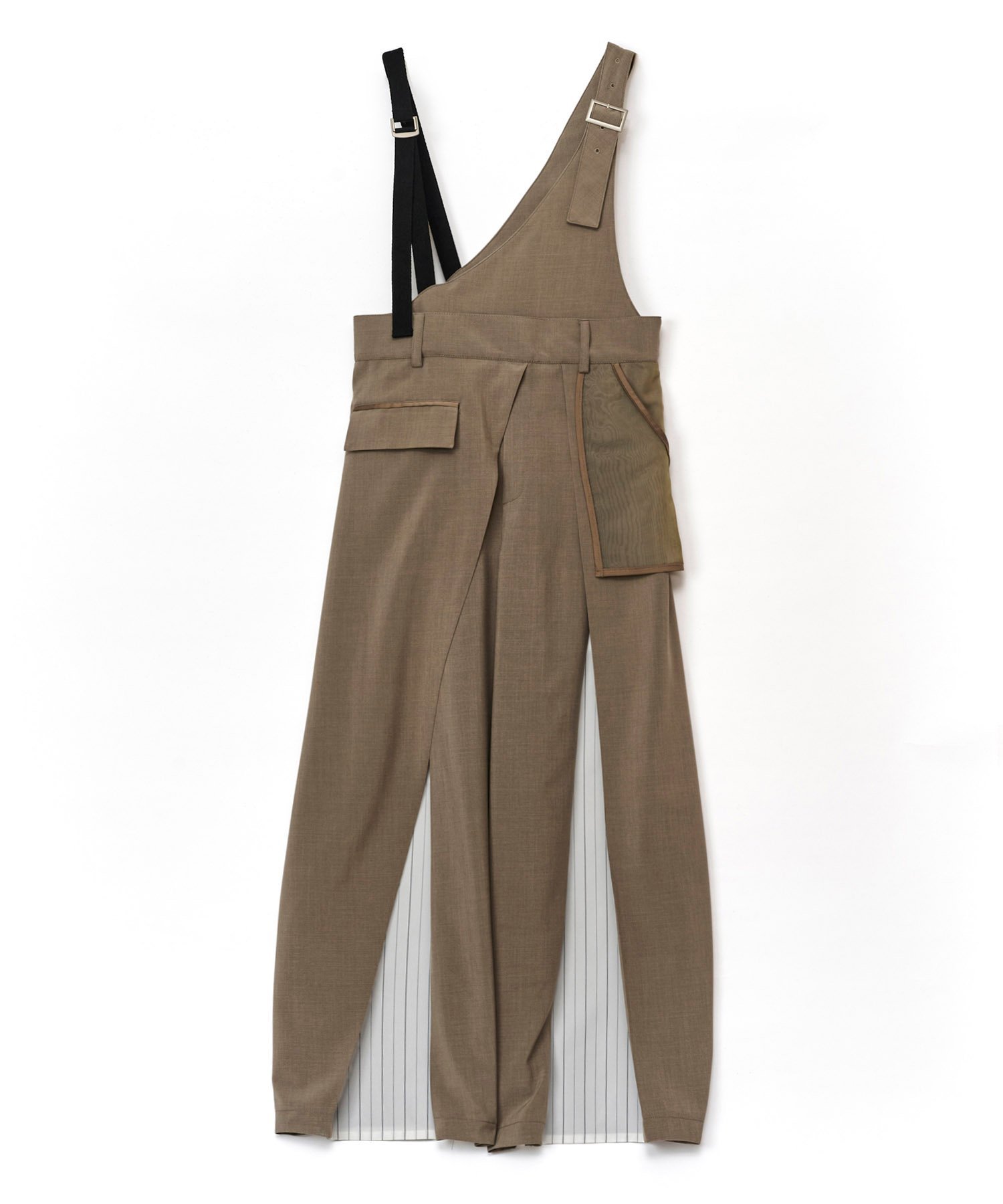 AULA AILA｜タックアシンメトリーサロペット | Rakuten Fashion(楽天