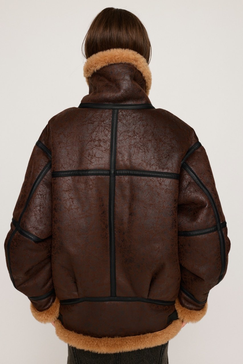 SLY｜VINTAGE FAUX SHEARLING ジャケット | Rakuten Fashion(楽天