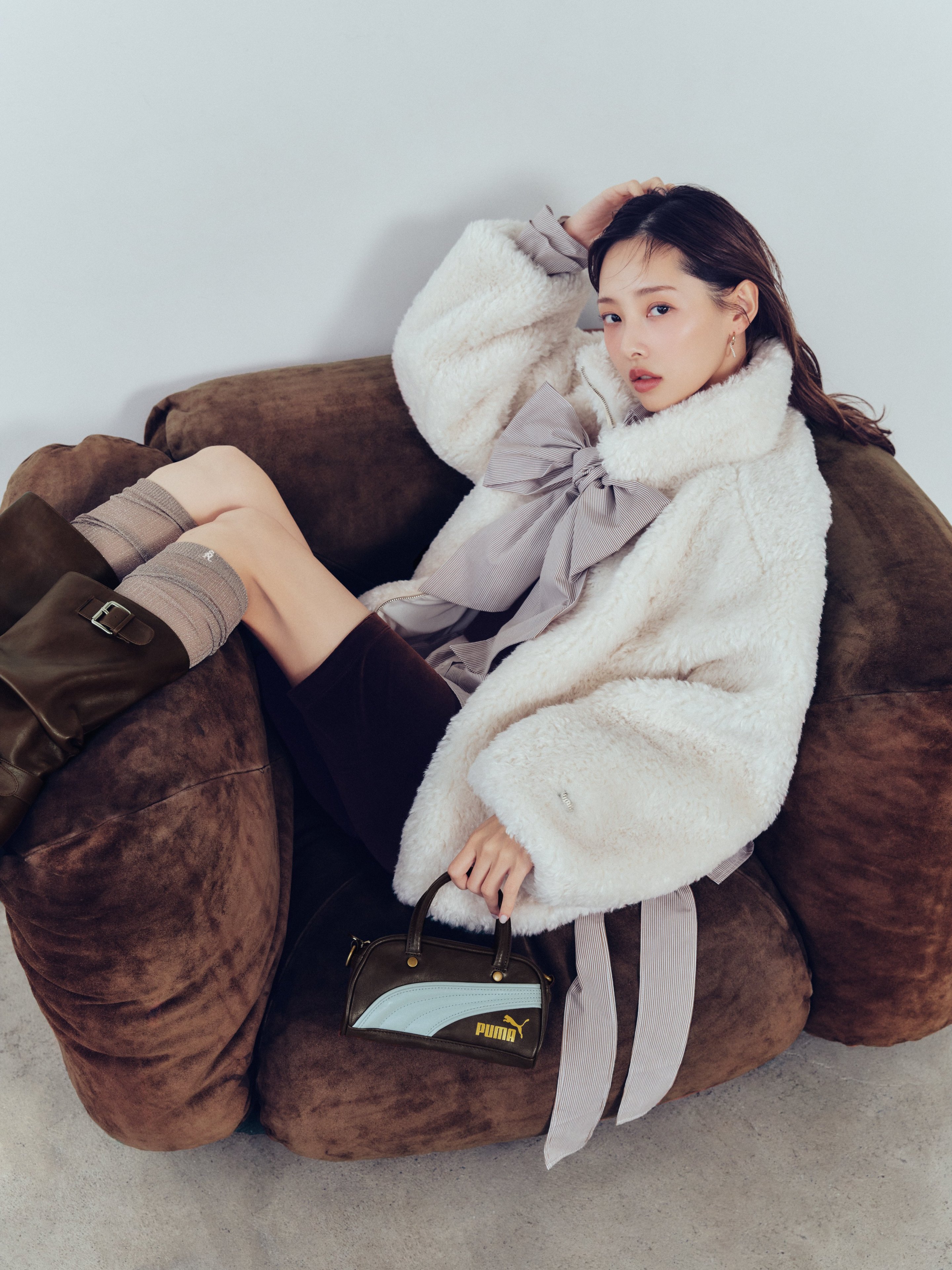SNIDEL｜【SNIDEL×PUMA】エコファーブルゾン | Rakuten Fashion(楽天