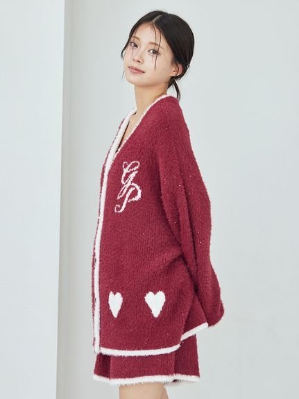 gelato pique｜ラメフェザーカーディガン | Rakuten Fashion(楽天