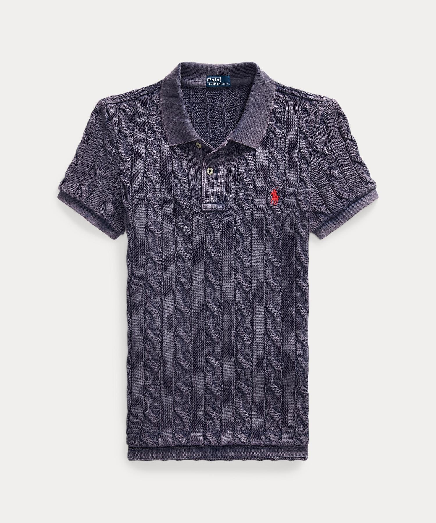 RALPH LAUREN｜ケーブルニット ポロシャツ | Rakuten Fashion(楽天