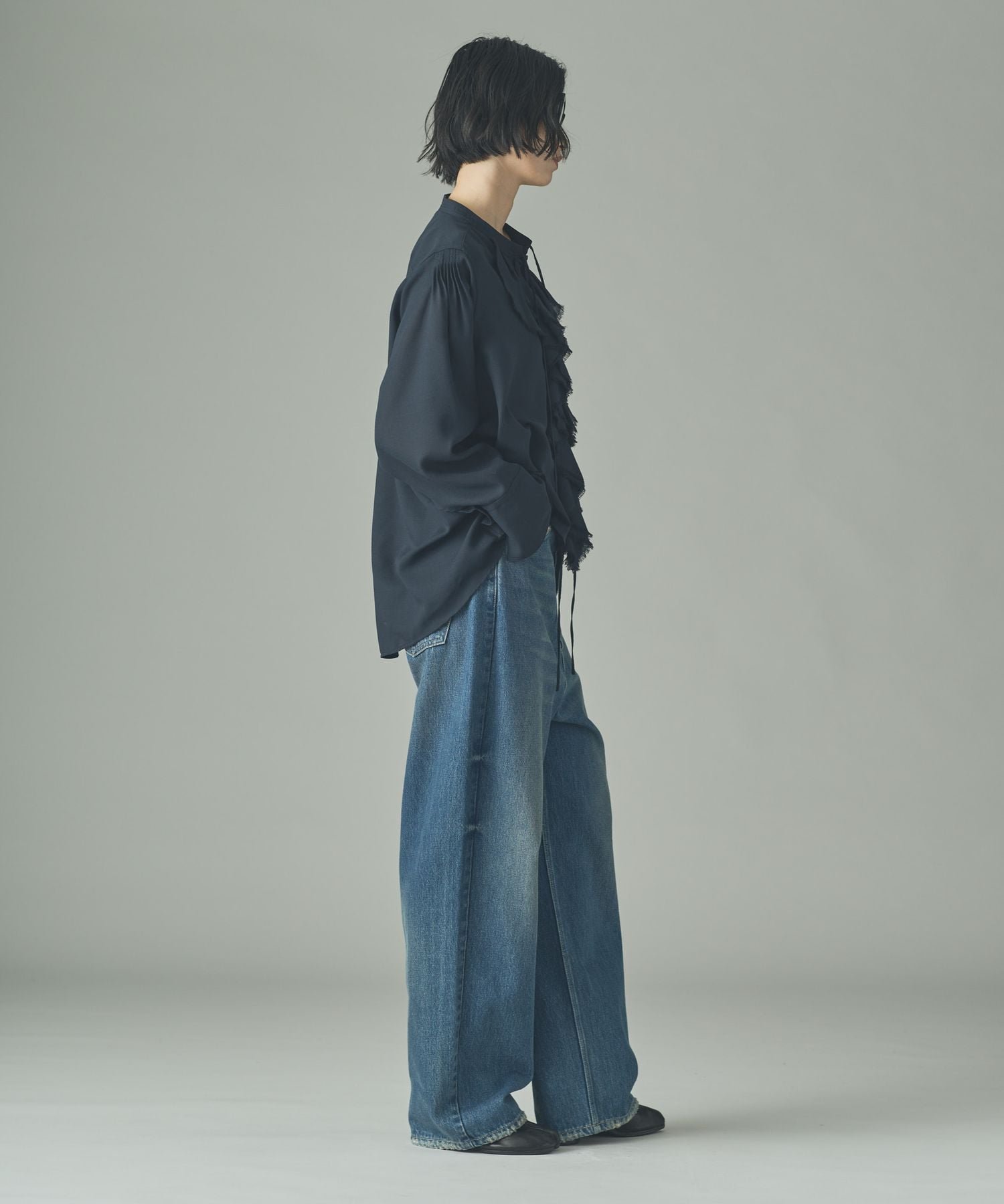 Curensology ＜&RC ＞ ワイドルーズデニムパンツ Curensology｜<&RC>ワイドルーズデニムパンツ | Rakuten Fashion(楽天