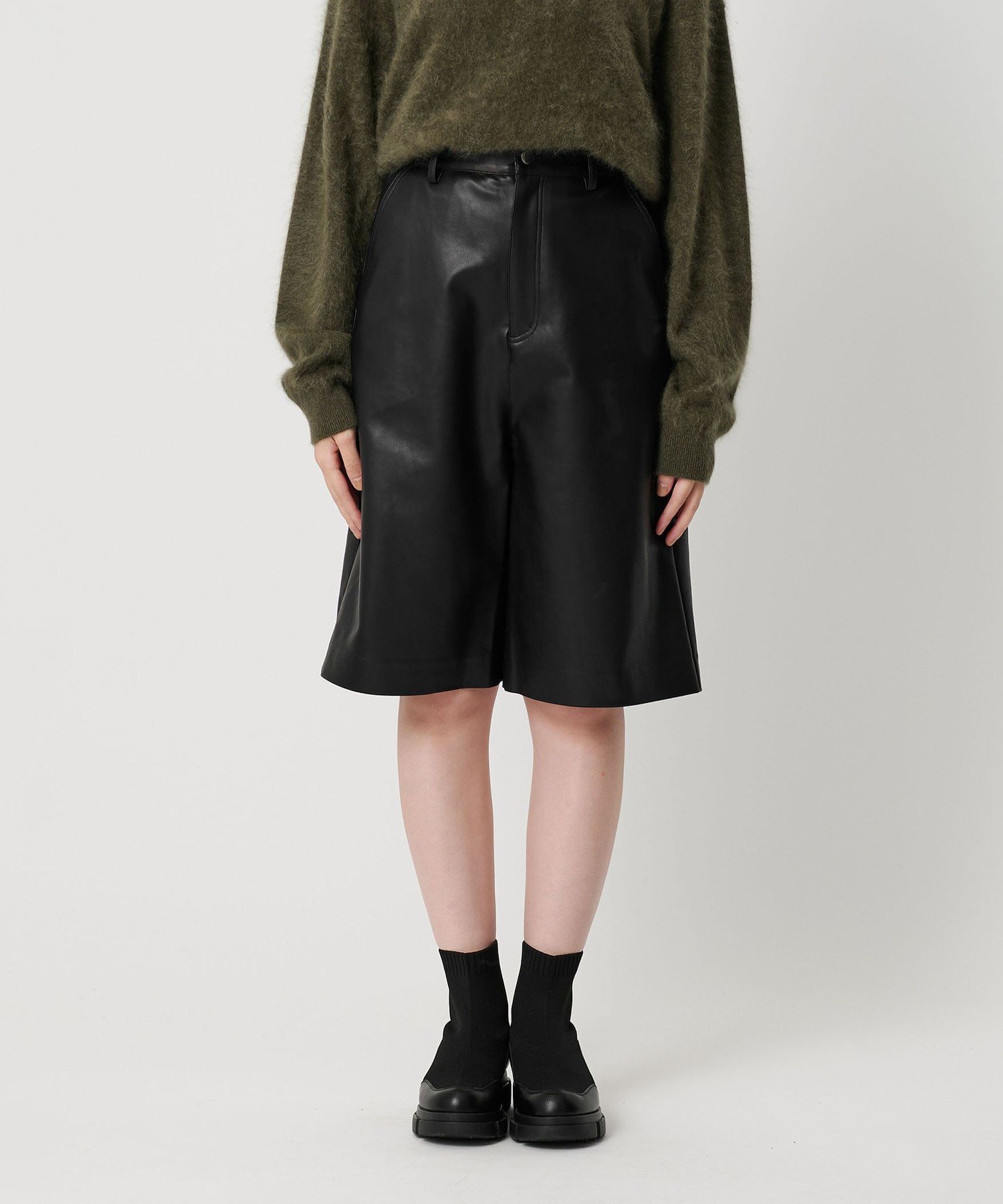 BEAUTY&YOUTH UNITED ARROWS｜レザーライク ハーフパンツ | Rakuten
