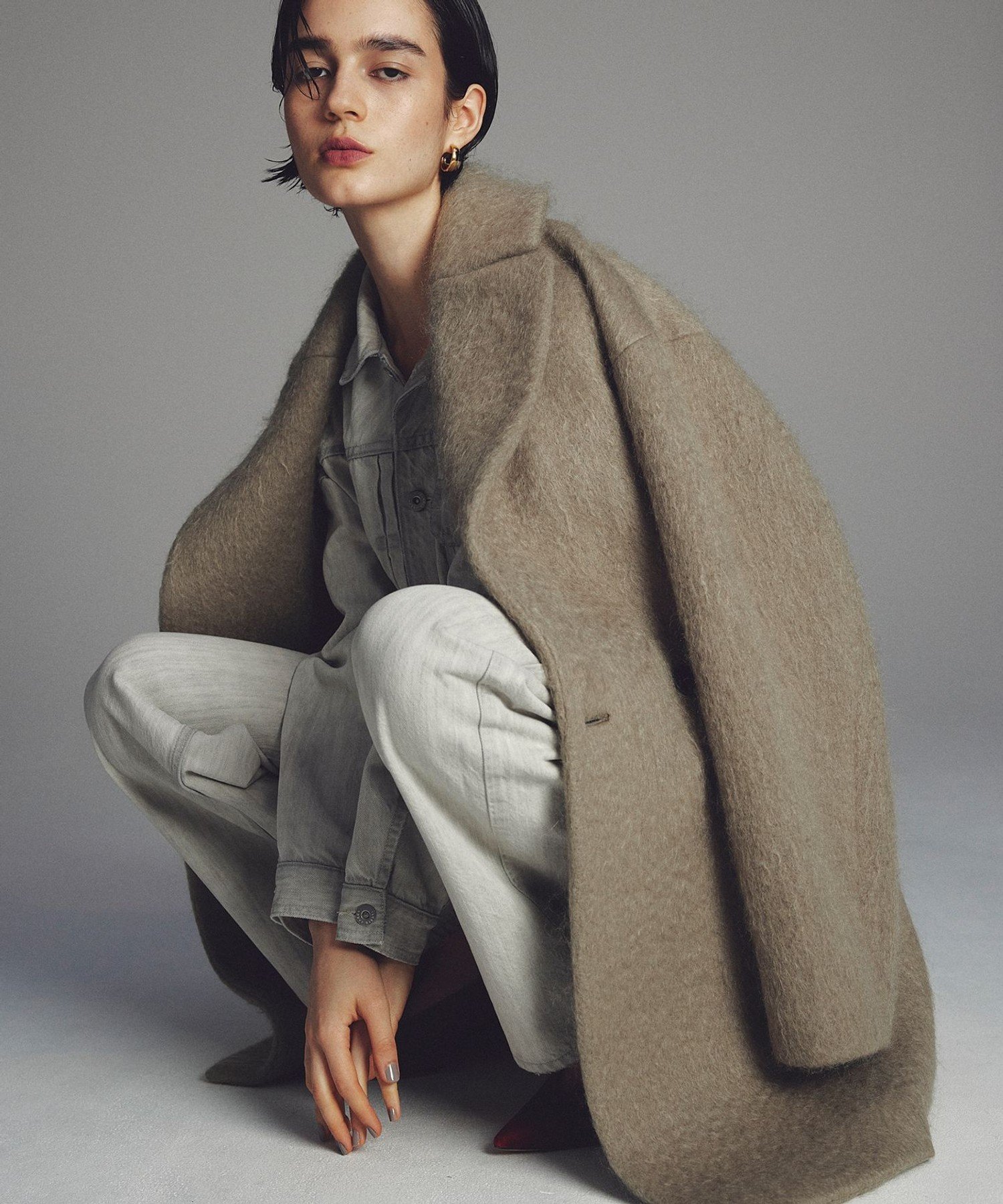 uncrave｜モヘアシャギー ジャコット | Rakuten Fashion(楽天
