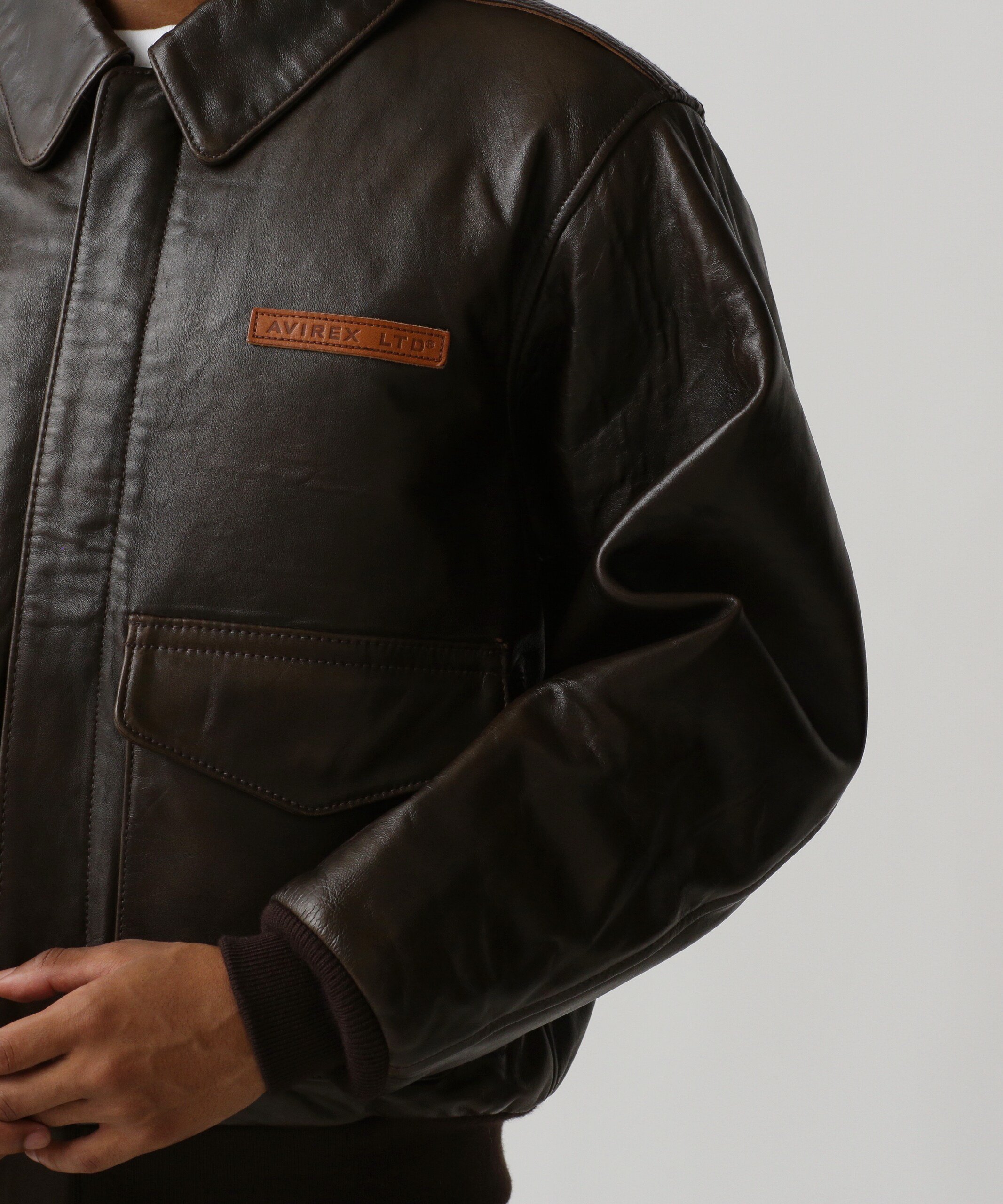 AVIREX｜A-2 FLIGHT JACKET ANTIQUE LAMB | Rakuten Fashion(楽天