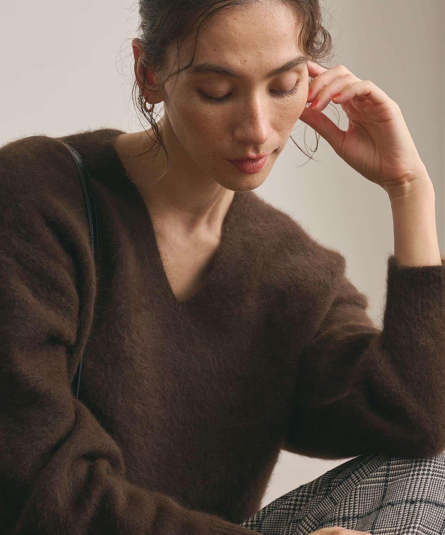 BEAUTY&YOUTH UNITED ARROWS｜フォックスカシミヤブレンド Vネック