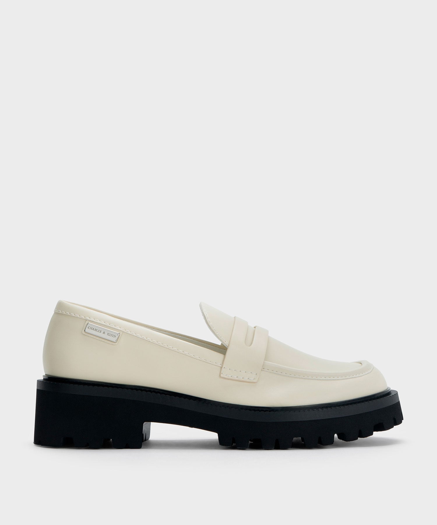 CHARLES & KEITH｜カバードリッジソール ローファー | Rakuten Fashion