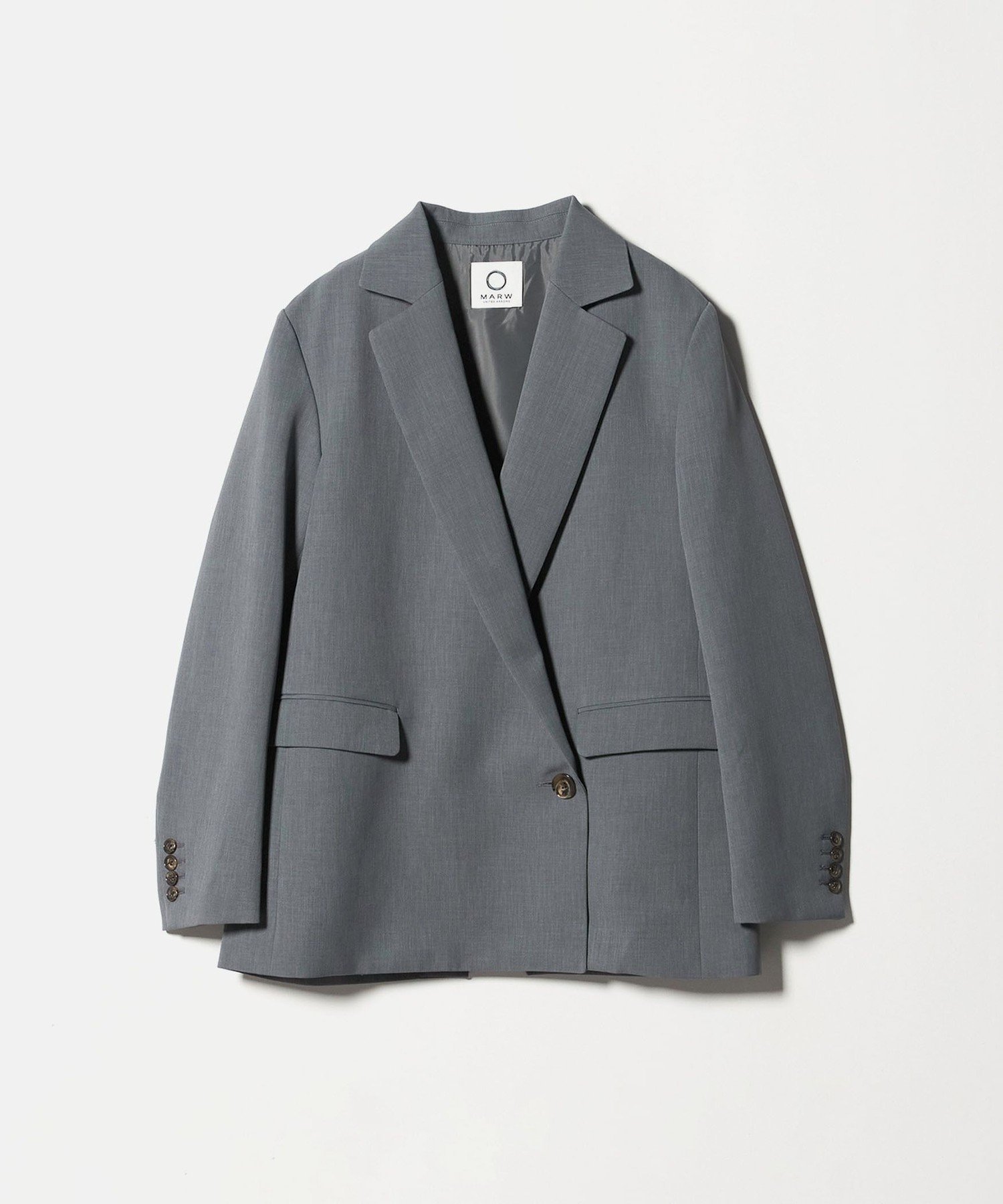 今季良品 マルゥ ユナイテッドアローズ バック アシンメトリー ジャケット 34 MARW UNITED ARROWS>バック アシンメトリー ジャケット 34 - メルカリ