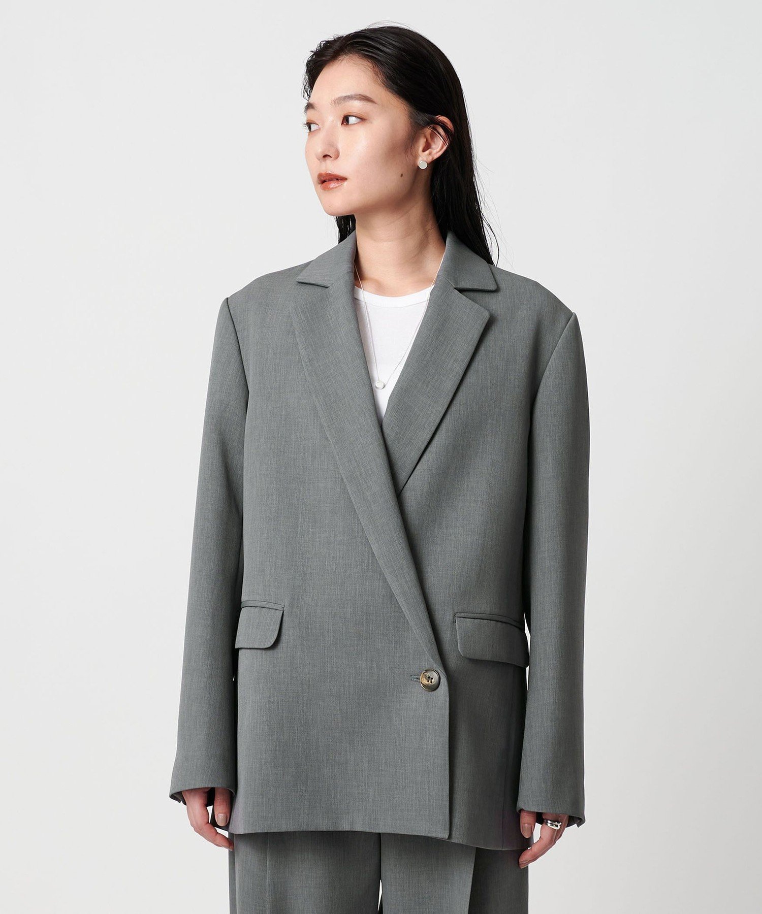 今季良品 マルゥ ユナイテッドアローズ バック アシンメトリー ジャケット 34 MARW UNITED ARROWS>バック アシンメトリー ジャケット 34 - メルカリ