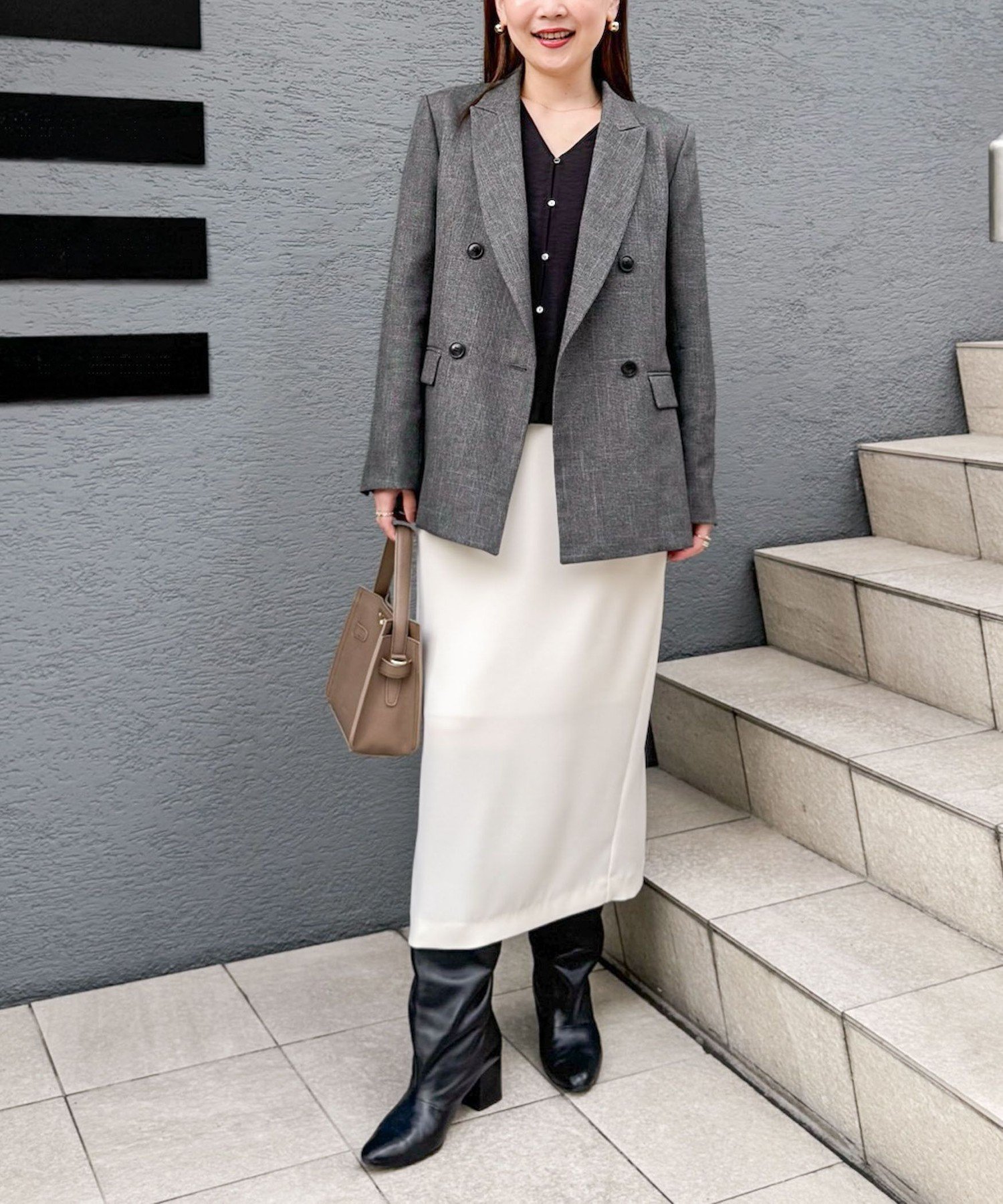 NOLLEY'S｜ウォッシャブルシャークダブルジャケット | Rakuten Fashion