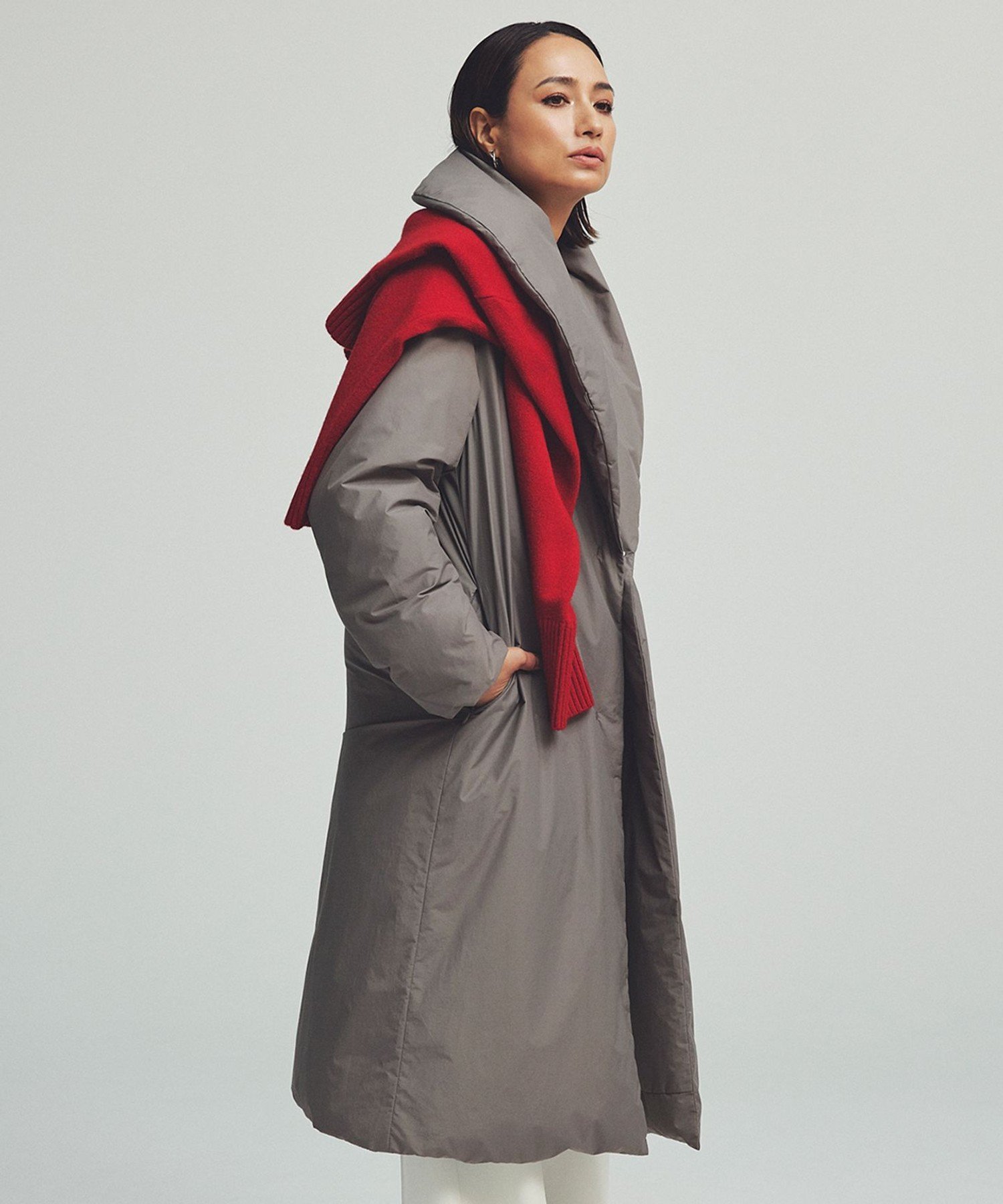 ICB｜ADSダウン ショールカラーコート | Rakuten Fashion(楽天