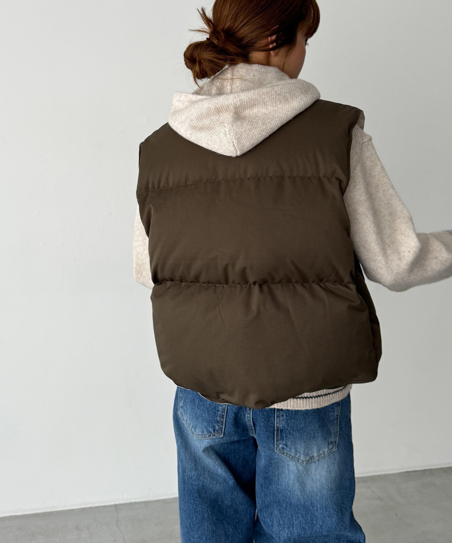 CANAL JEAN｜The PePPer リバーシブルコンパクトダウンベスト