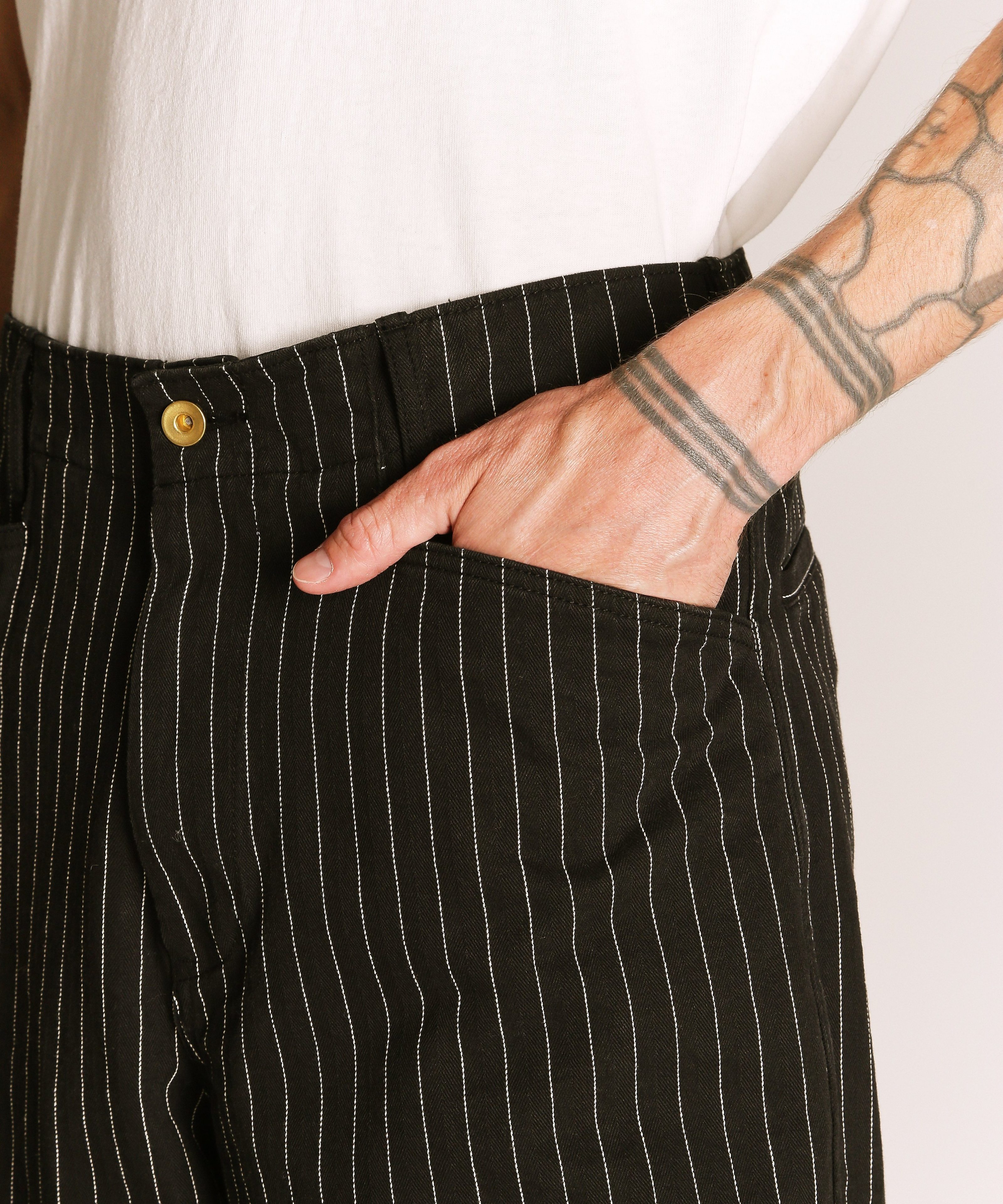 Schott｜STRIPE FRISCO PANTS/ストライプ フリスコパンツ | Rakuten