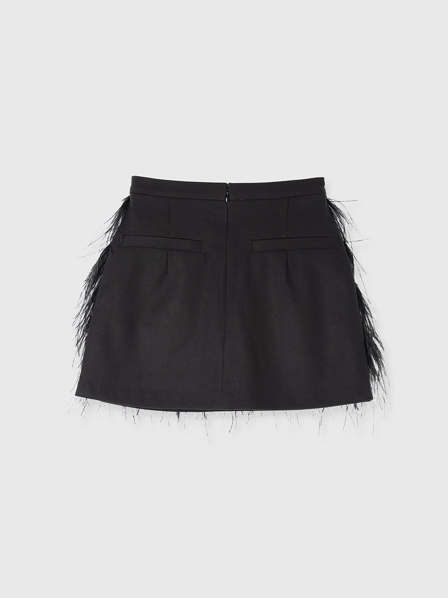 EIMY ISTOIRE｜フェザーミニスカート | Rakuten Fashion(楽天