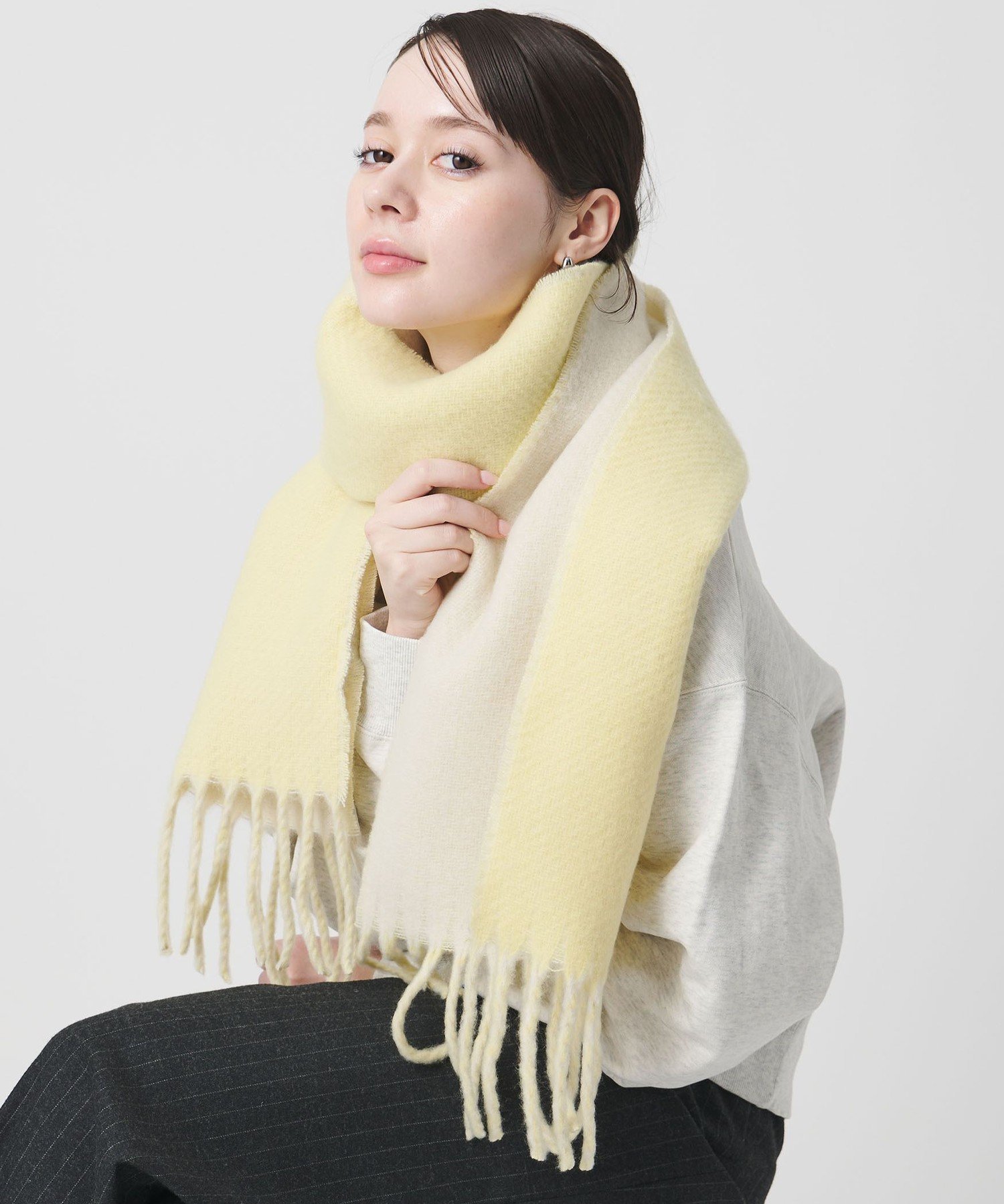 BEAUTY&YOUTH UNITED ARROWS｜リバーシブル ソフト マフラー | Rakuten