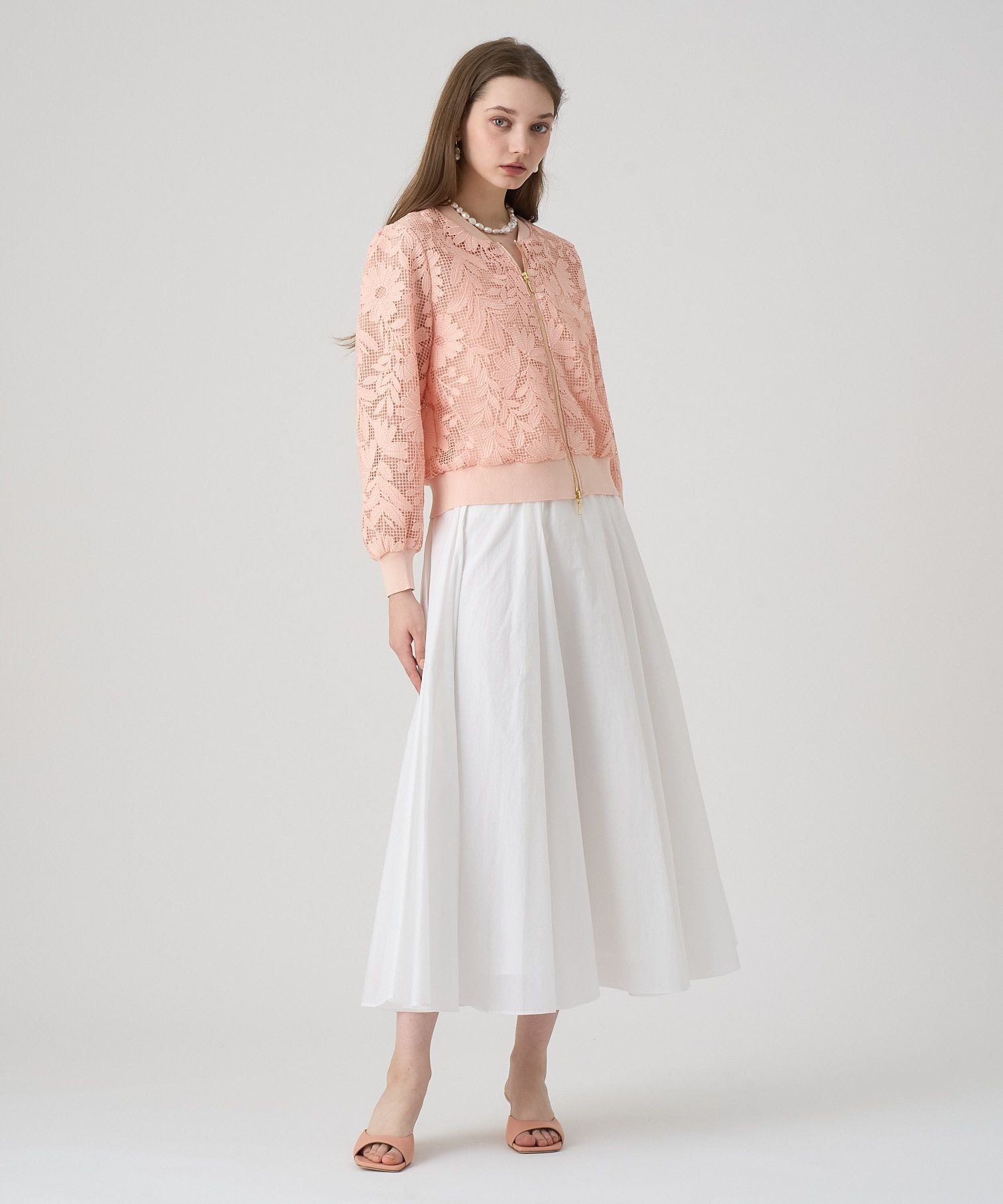 ANAYI｜フルールジップブルゾン | Rakuten Fashion(楽天ファッション