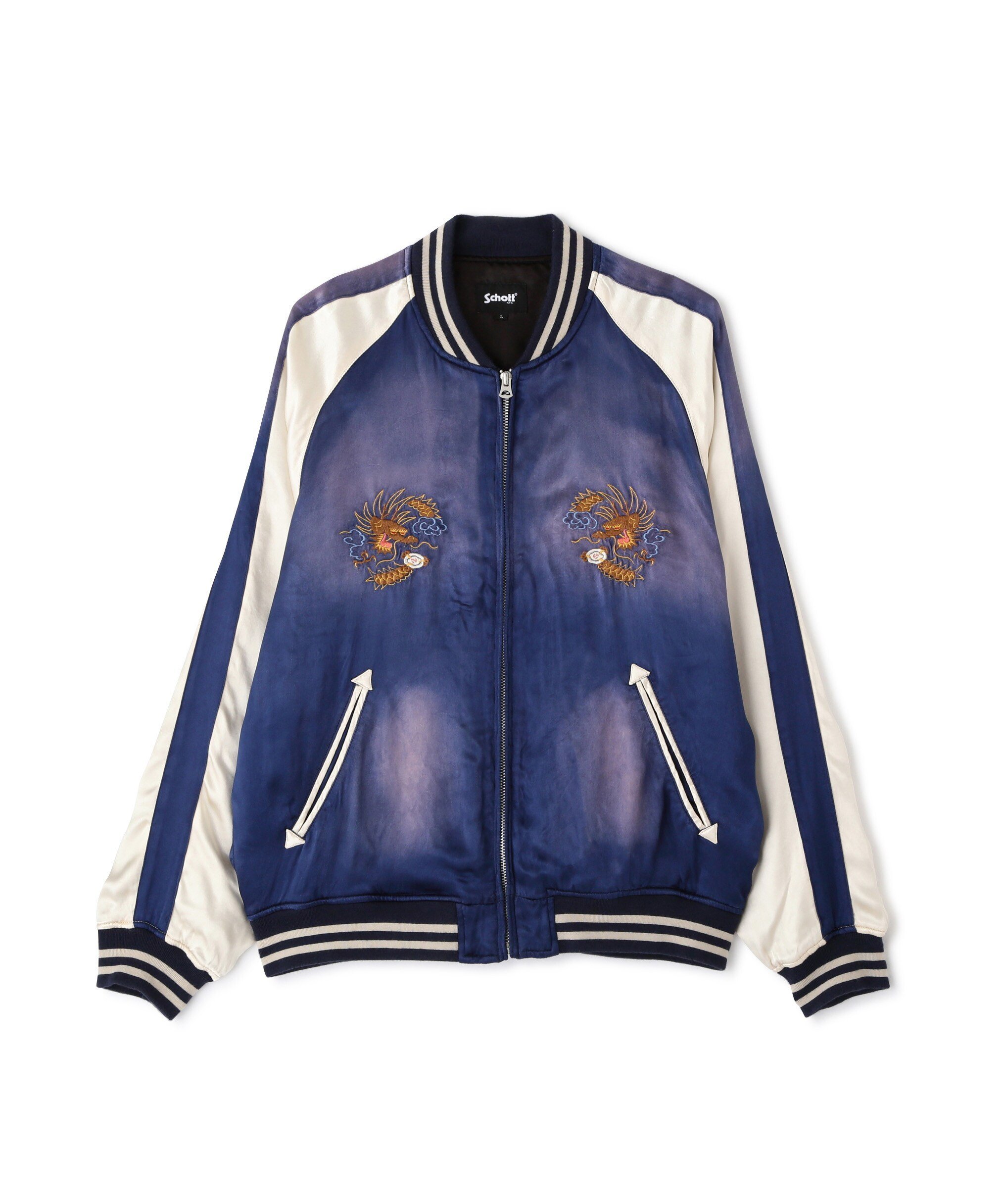 Schott｜RAYON SUKA ASING JACKET/レーヨン エイジング スカジャン