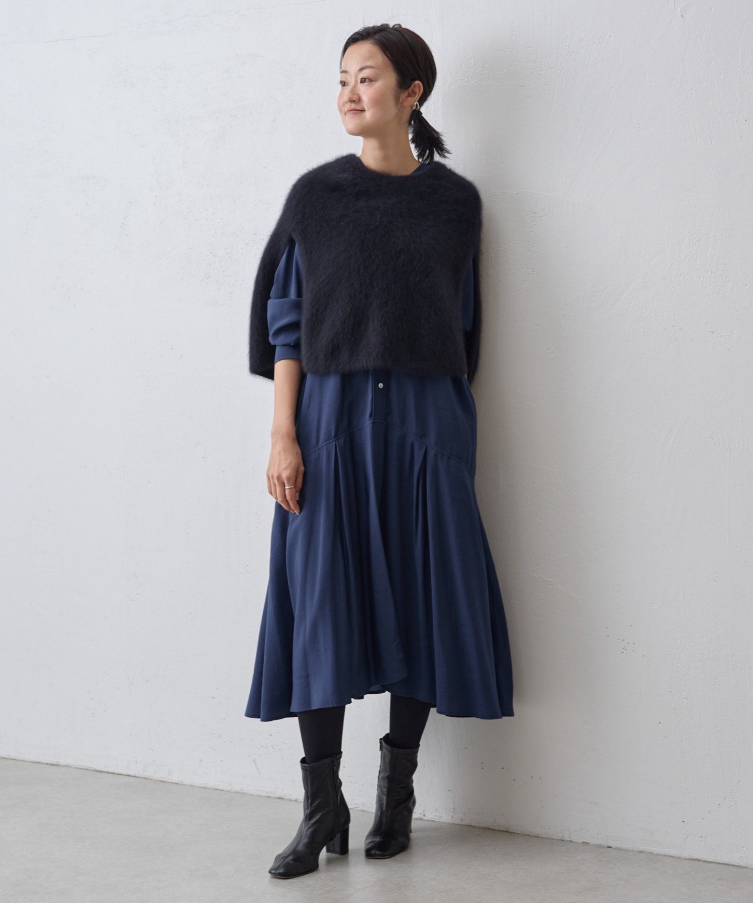 BEARDSLEY｜カラーレスシャツワンピース | Rakuten Fashion(楽天