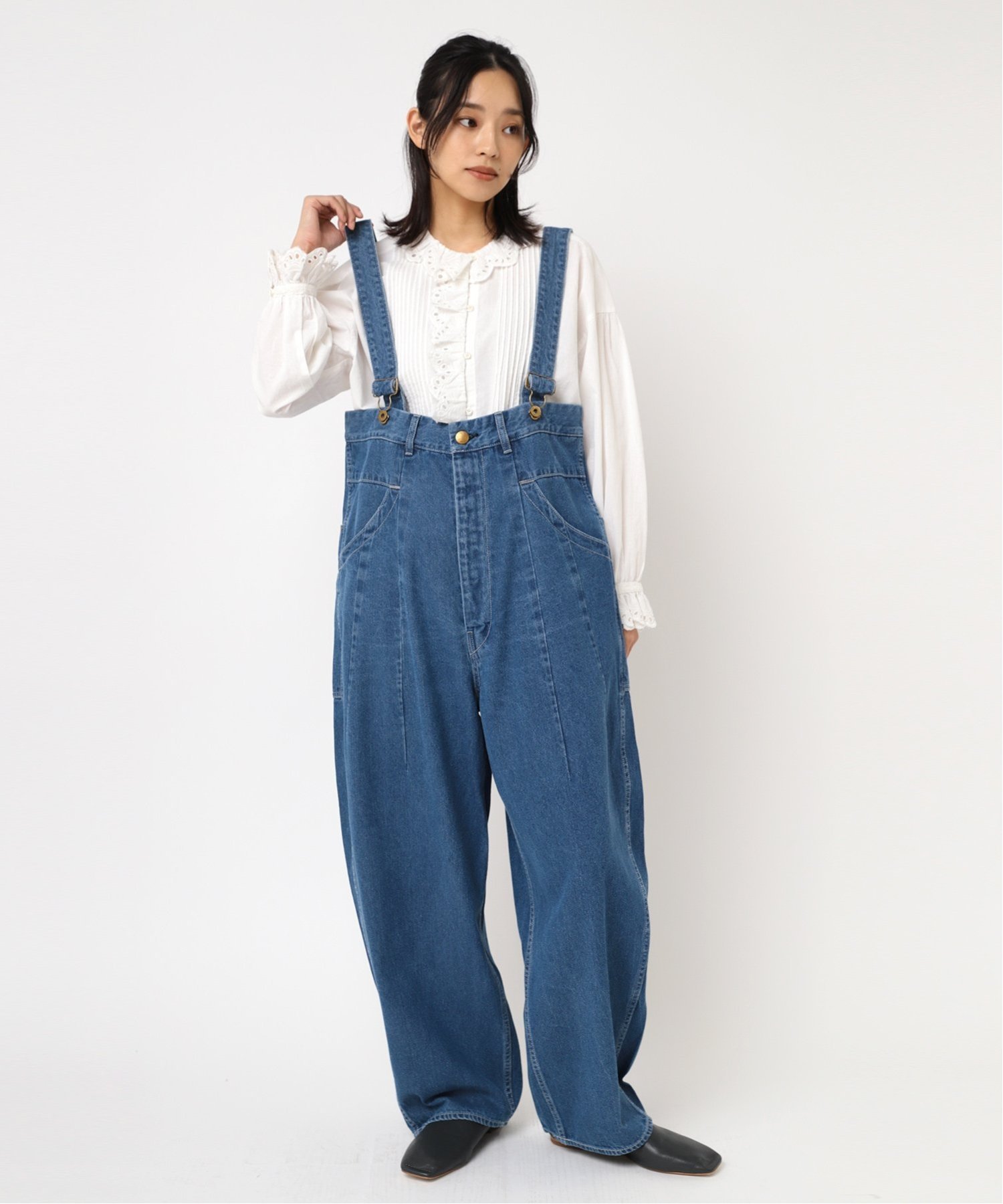 RNA-N｜O0733 PJ'Sフレンチワークサスペンダーパンツ URCH RNA