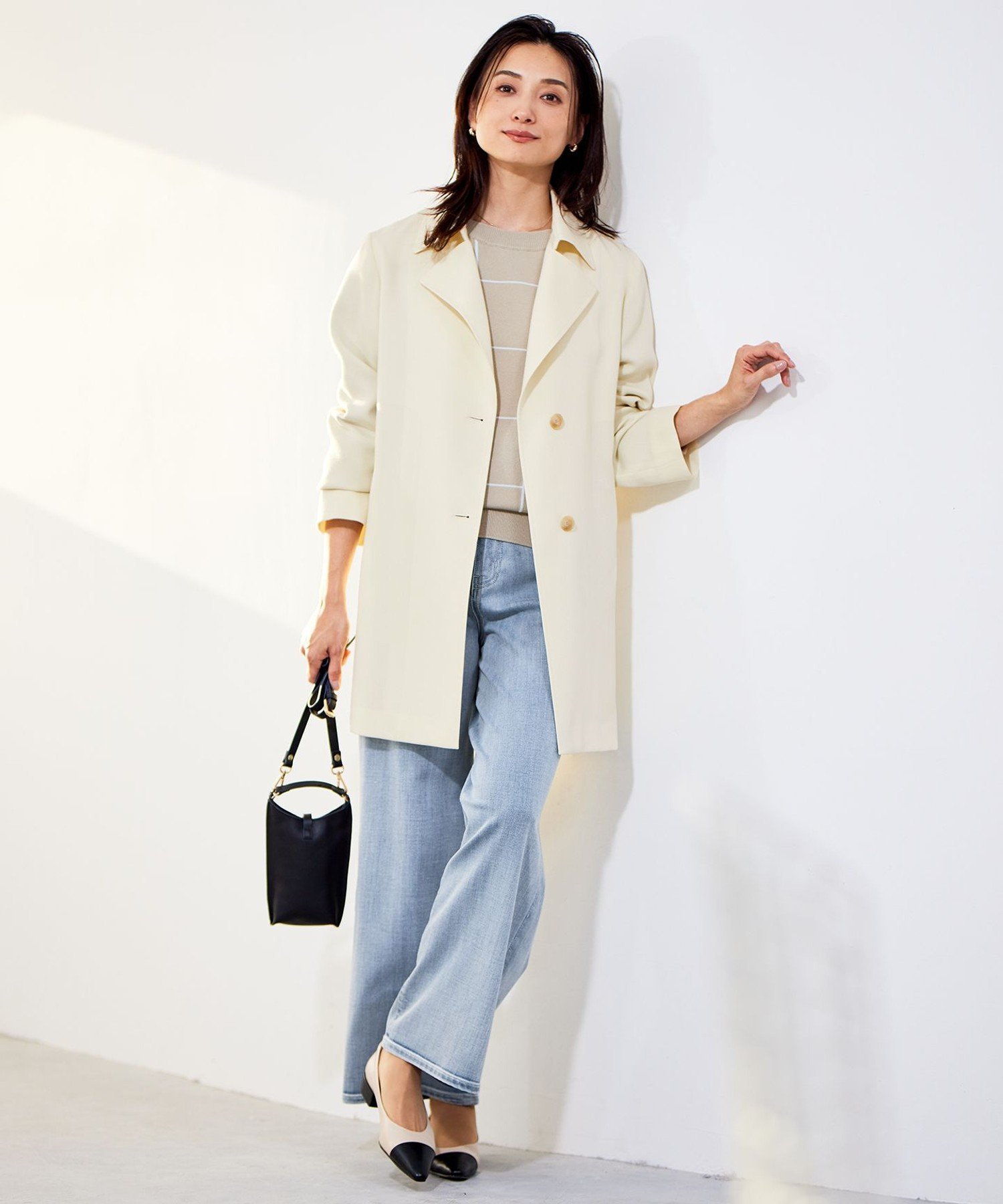 自由区｜トロトレンチミドル丈 コート | Rakuten Fashion(楽天
