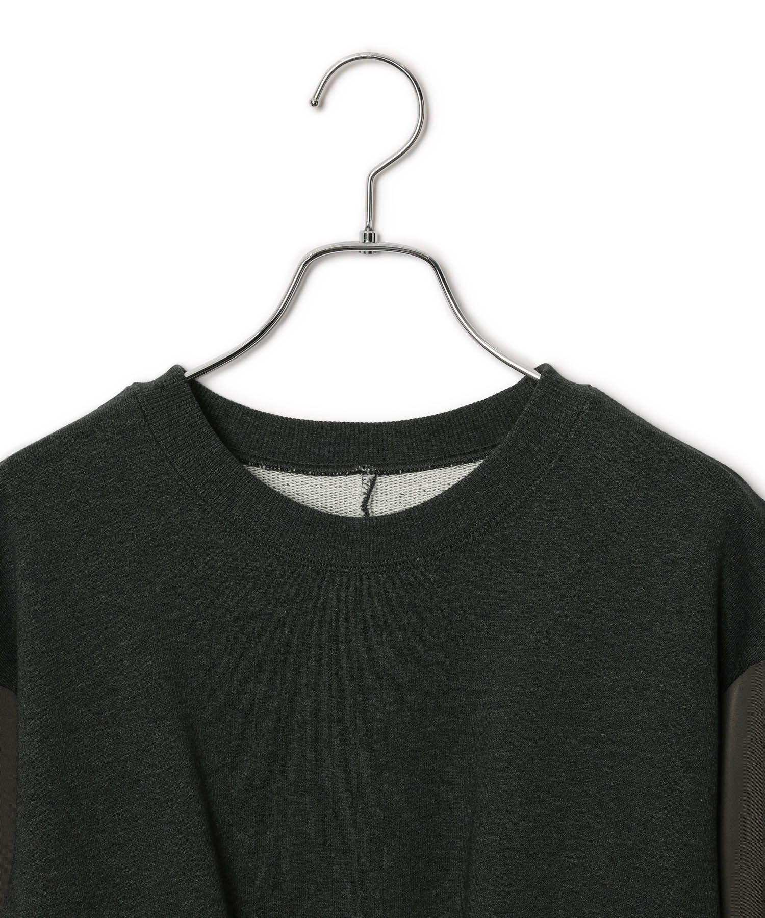 ADAM ET ROPE'｜【WEB限定】スウェットコンビベルテッドワンピース