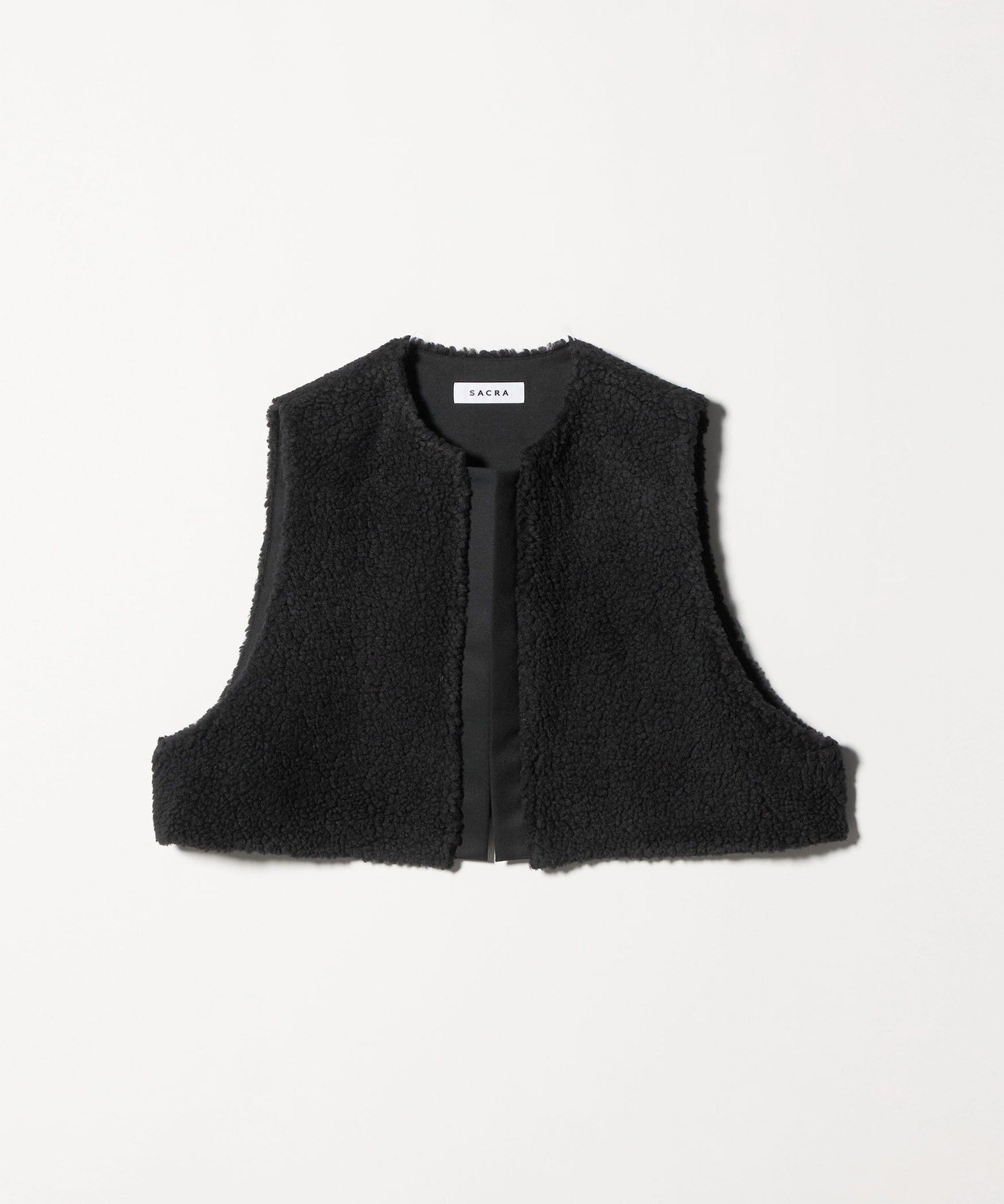 【新品同様】SACRA ボアショートベスト UNITED ARROWS UNITED ARROWS｜<SACRA>ボア ミニベスト | Rakuten Fashion(楽天