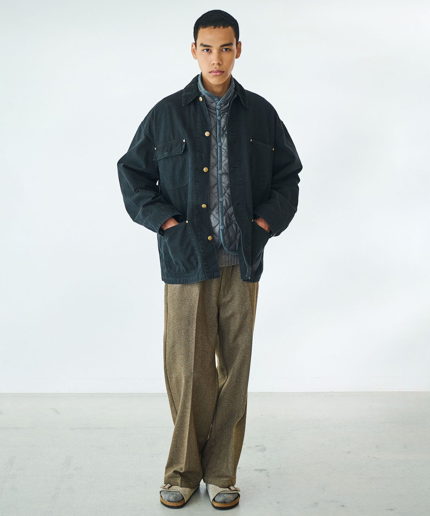Dickies |〈Bshop別注〉ワイド スラックス MEN Lサイズ Bshop｜Dickies |<別注>ワイド スラックス MEN | Rakuten Fashion(楽天
