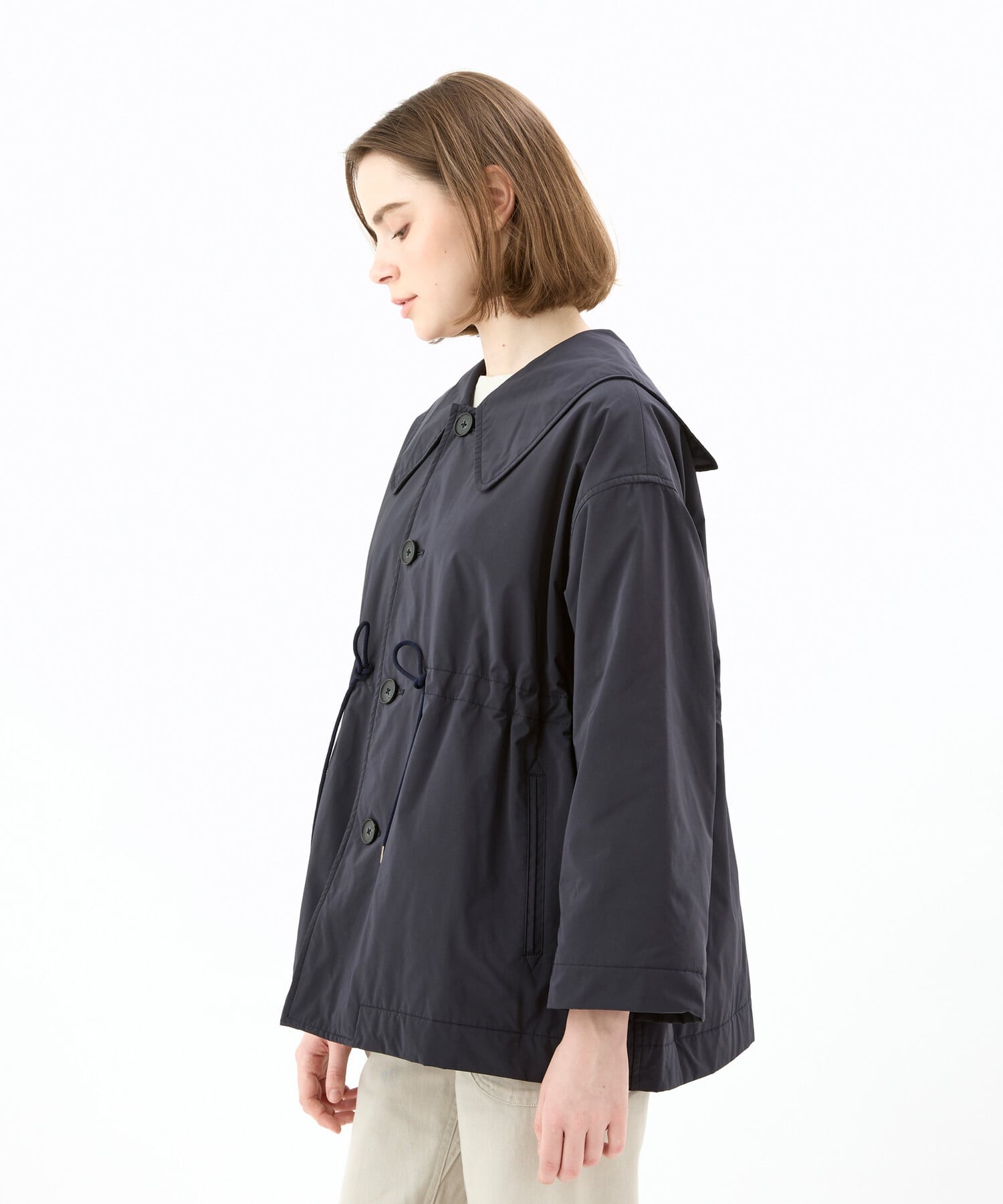 Bshop｜ORCIVAL | 中綿 ビッグカラーブルゾン WOMEN | Rakuten Fashion