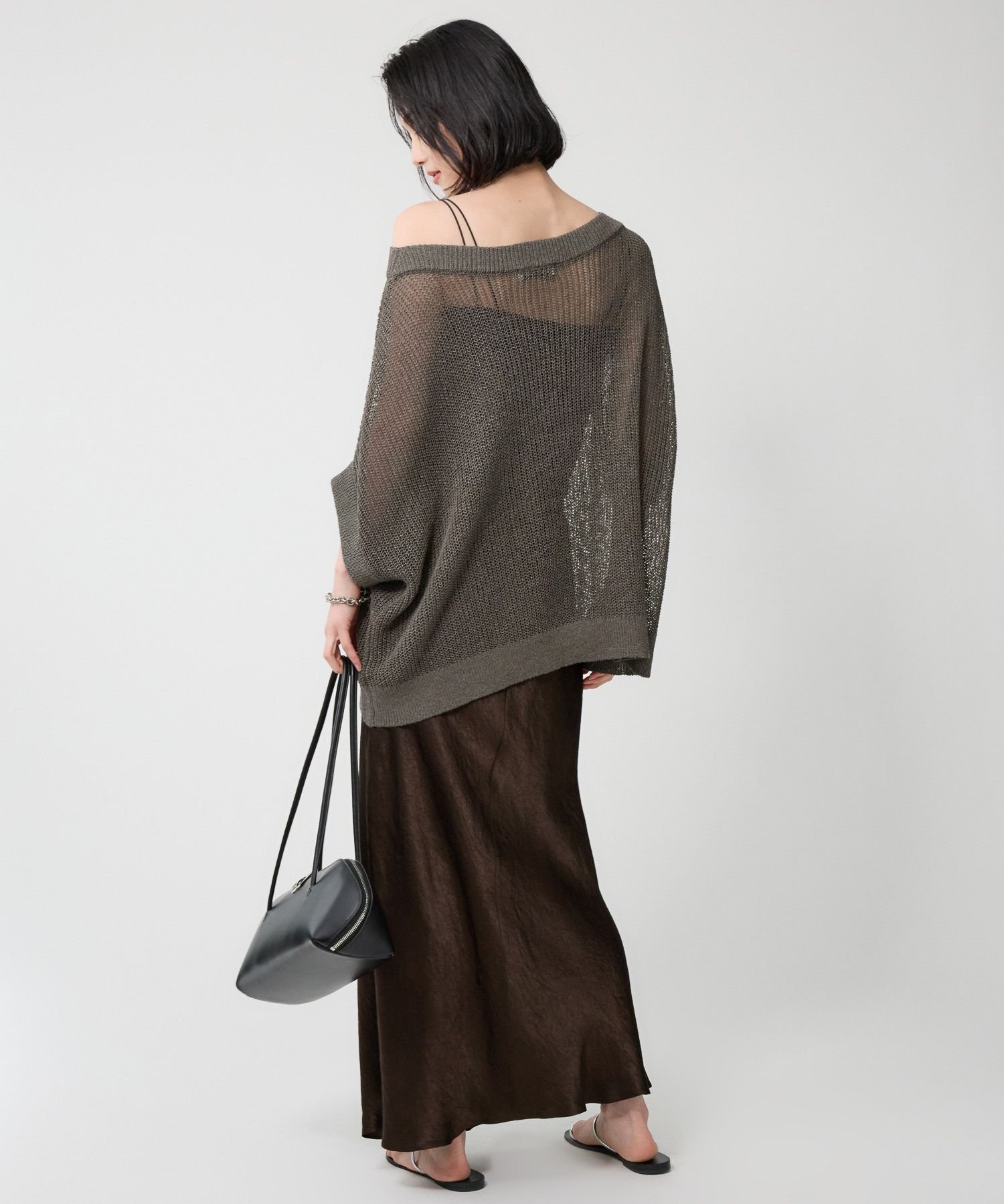 BABYLONE｜ヴィンテージサテンスカート | Rakuten Fashion(楽天