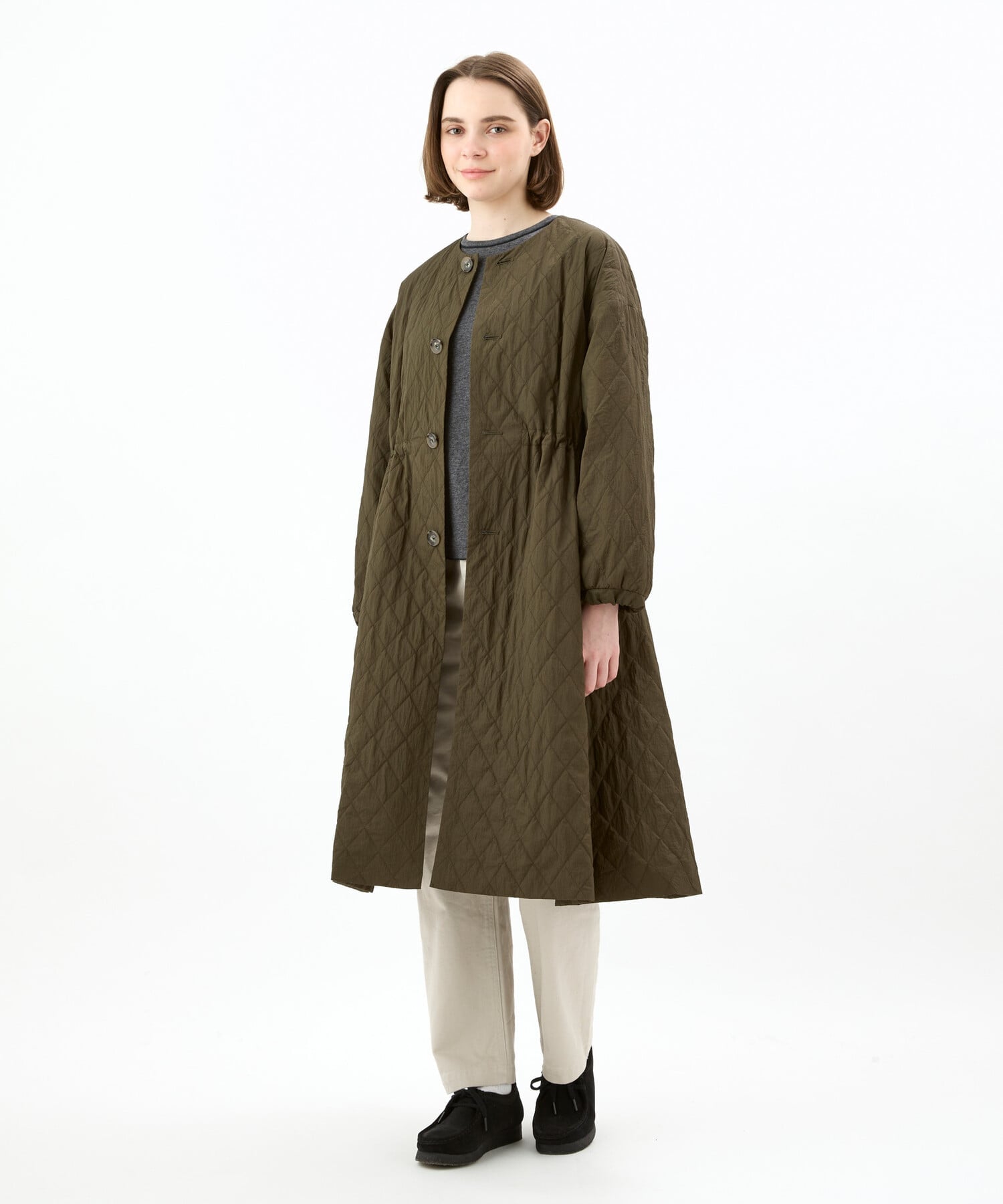 Bshop｜ORCIVAL | キルティング ロングコート WOMEN | Rakuten Fashion