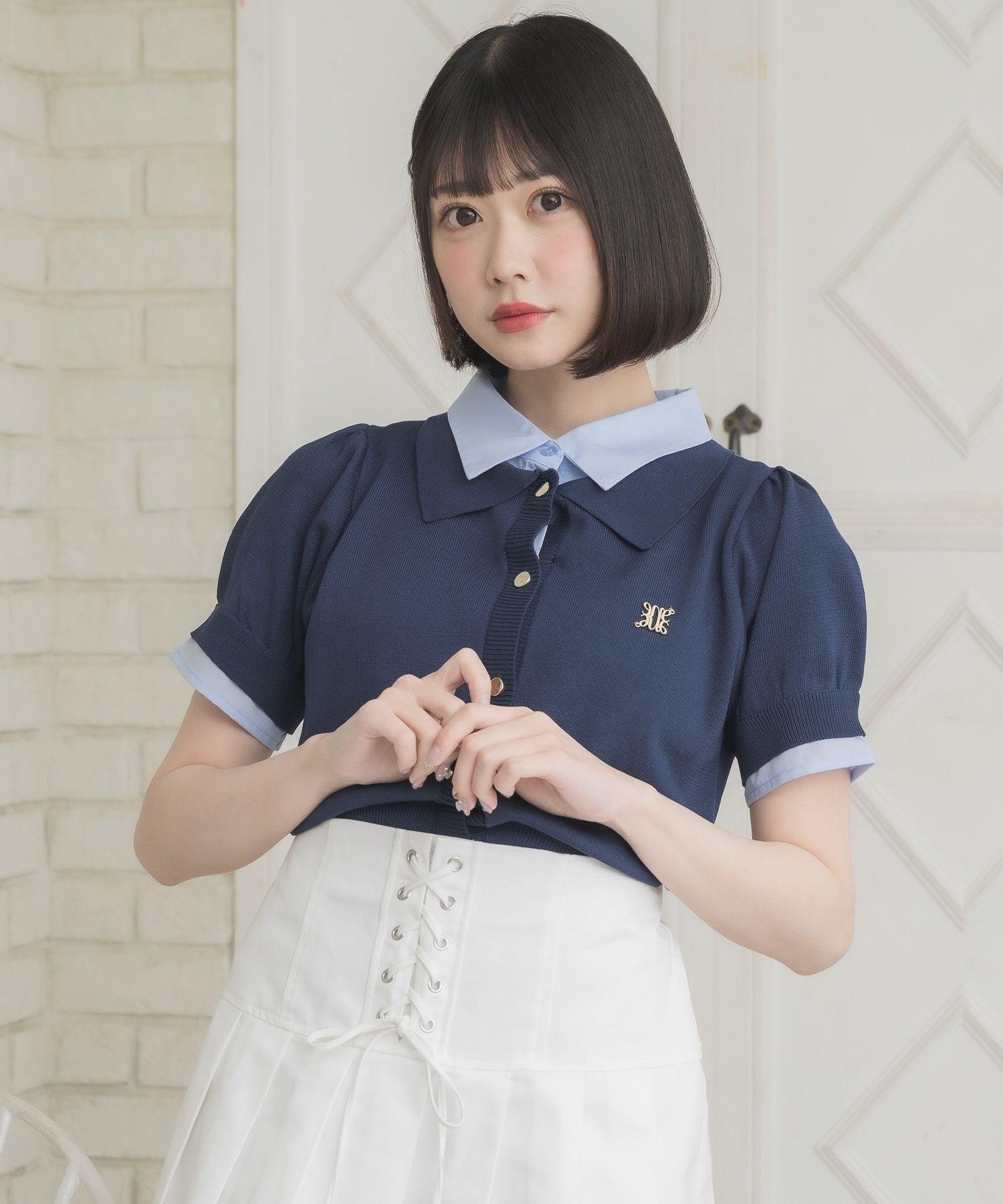 RETRO GIRL｜金釦シャツドッキングNT | Rakuten Fashion(楽天