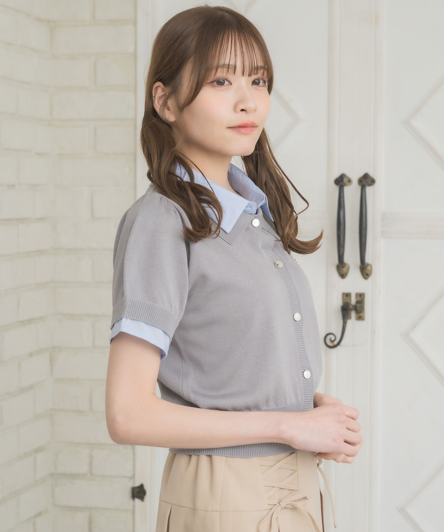 RETRO GIRL｜金釦シャツドッキングNT | Rakuten Fashion(楽天