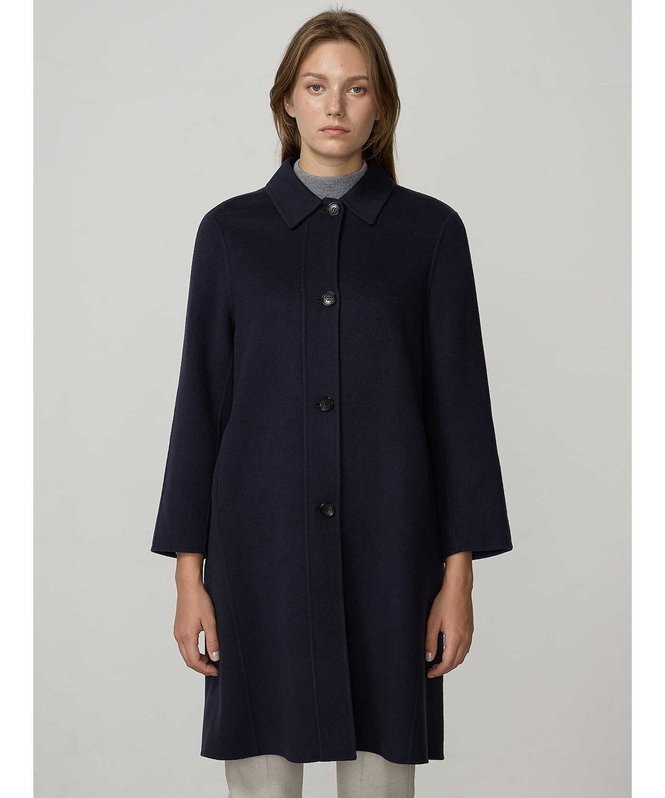 Aquascutum｜ダブルフェイス ステンカラーコート | Rakuten Fashion