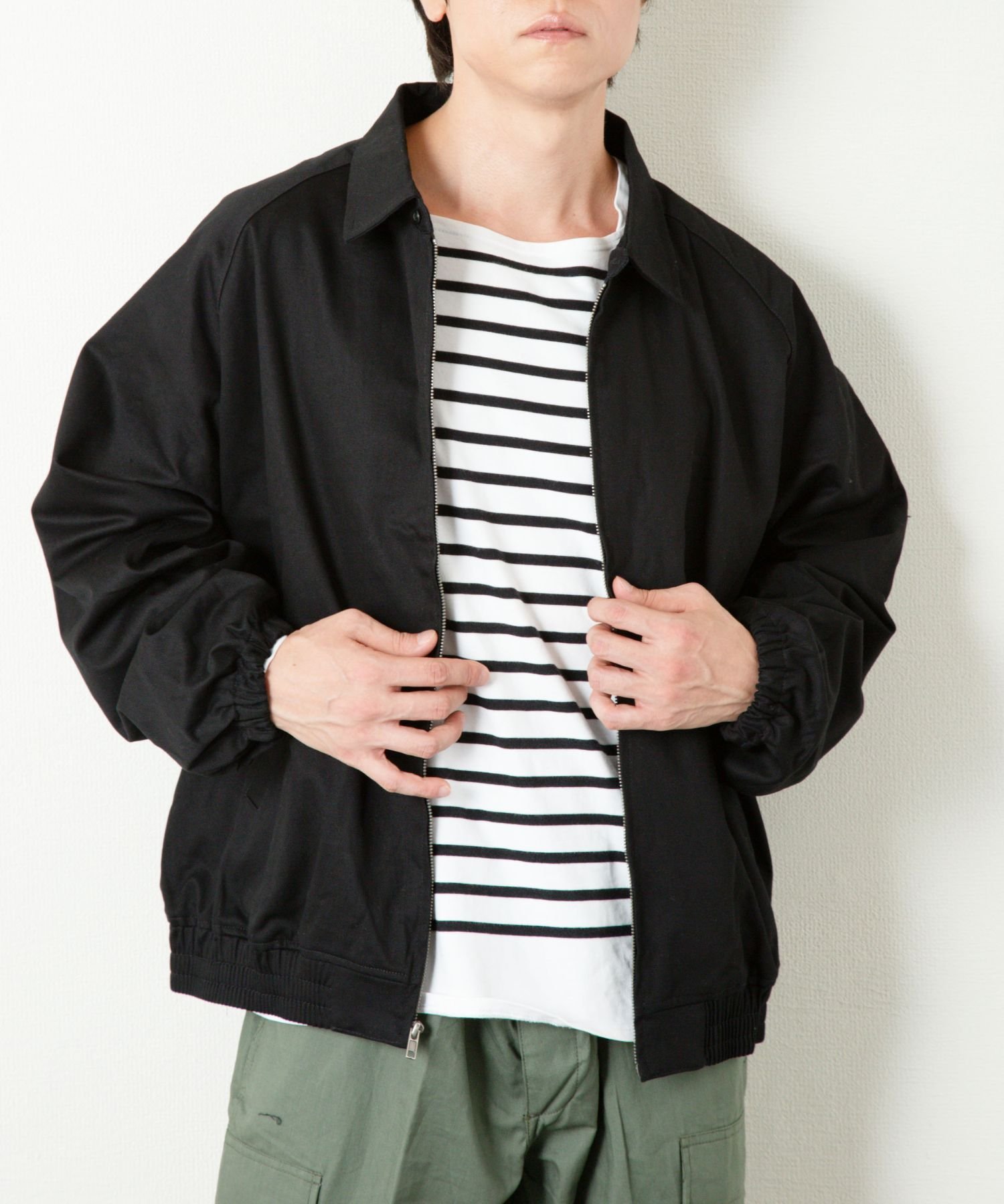 awesome COLLECT｜Beimar Cotton Houndstooth Drizzler Jacket
