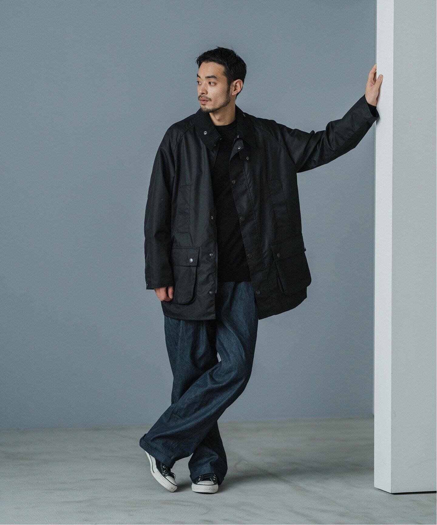 EDIFICE｜Barbour for MARKAWARE & EDIFICE 別注 タマムシ BEDALE