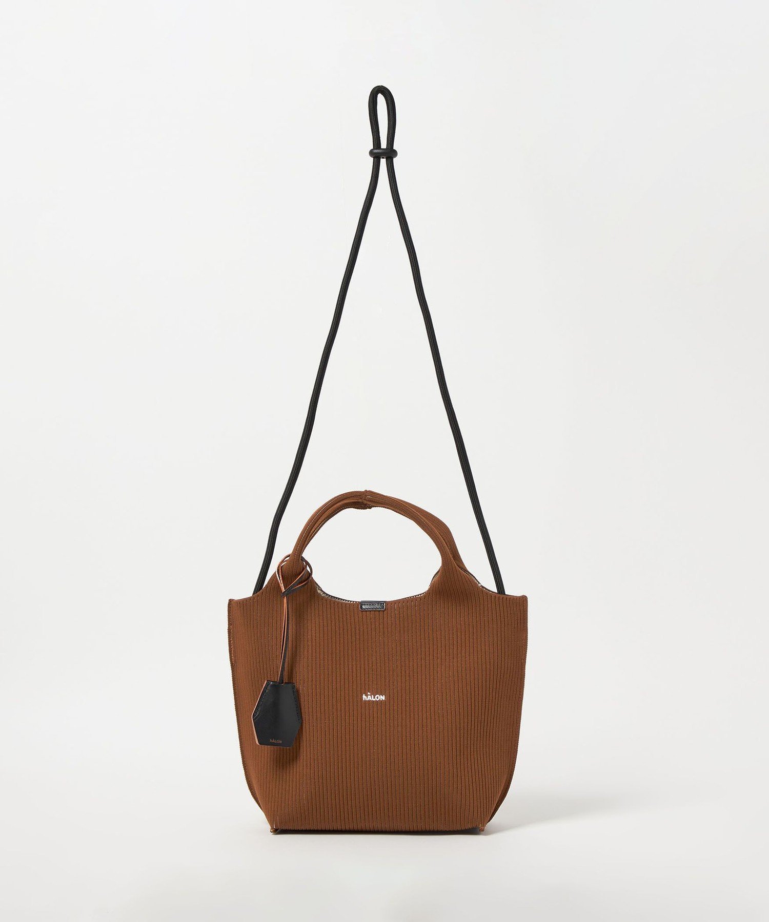 ＜hALON＞ストライプ ニット トートバッグM UNITED ARROWS｜<hALON>ストライプ ニット トートバッグM | Rakuten
