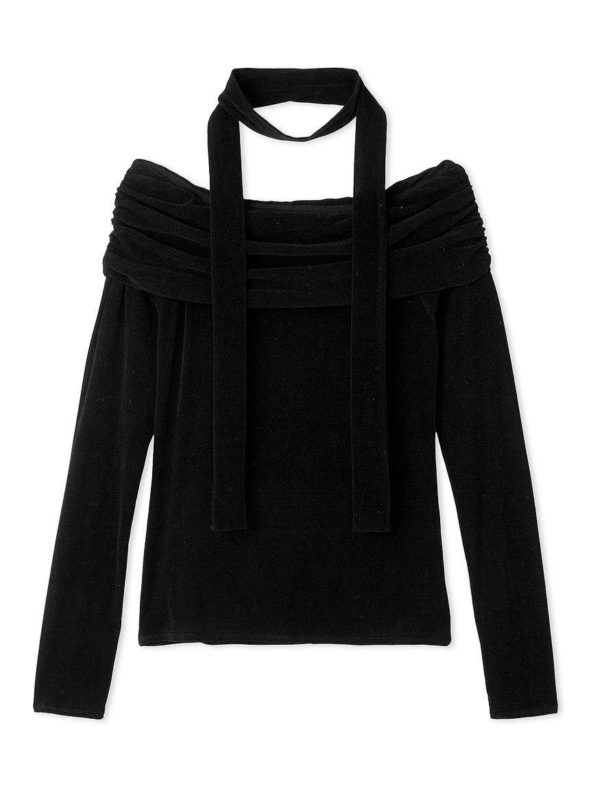 FRAY I.D｜オフショルフロッキーチュールトップス | Rakuten Fashion