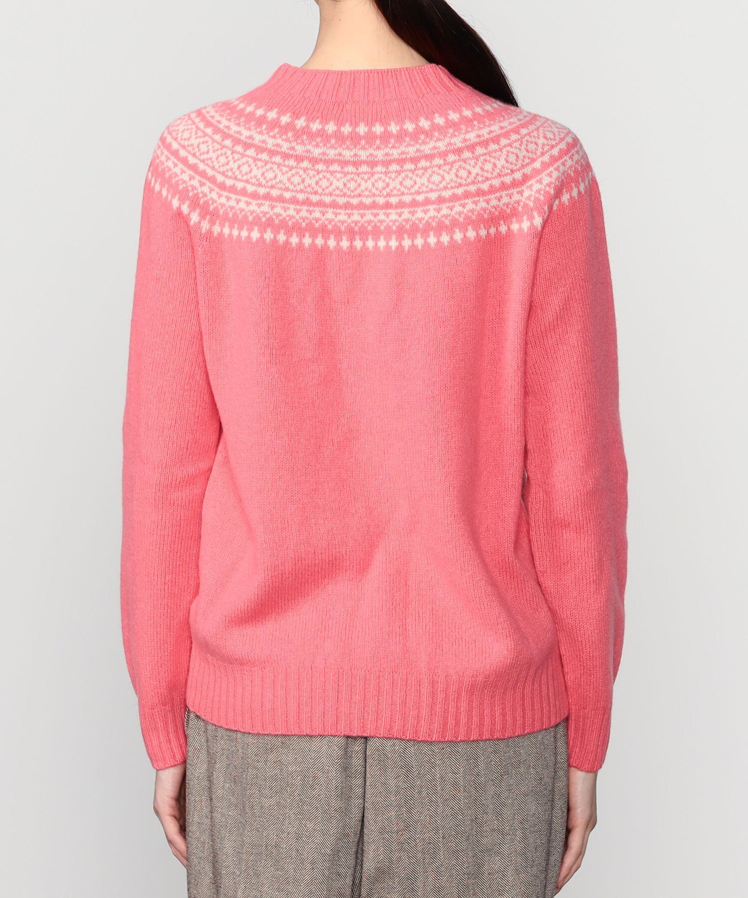 Bshop｜MORRIS & SONS | ジーロンラム ノルディックセーター WOMEN