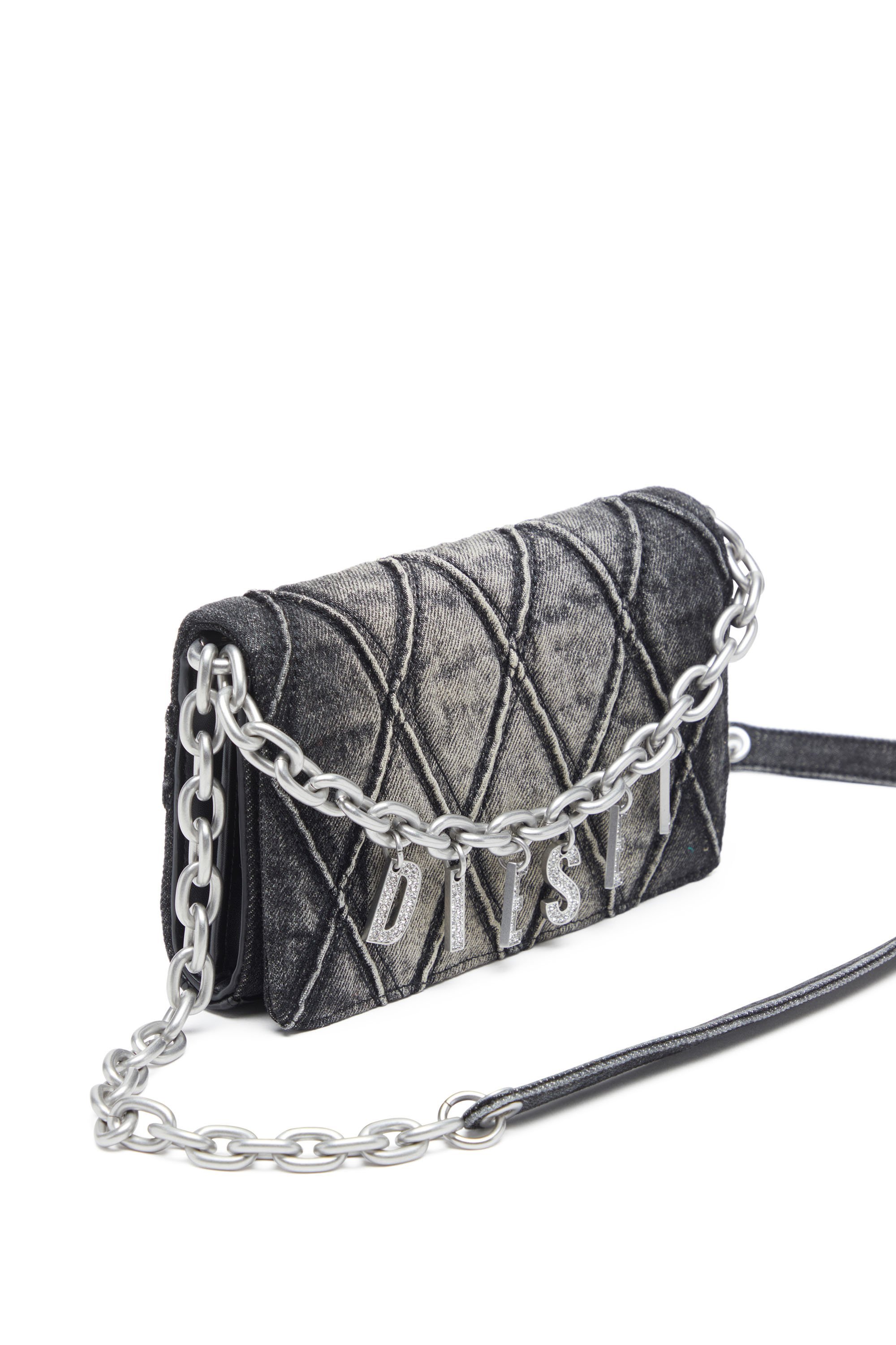DIESEL｜ウィメンズ ウォレットバッグ CHARM-D WALLET STRAP | Rakuten