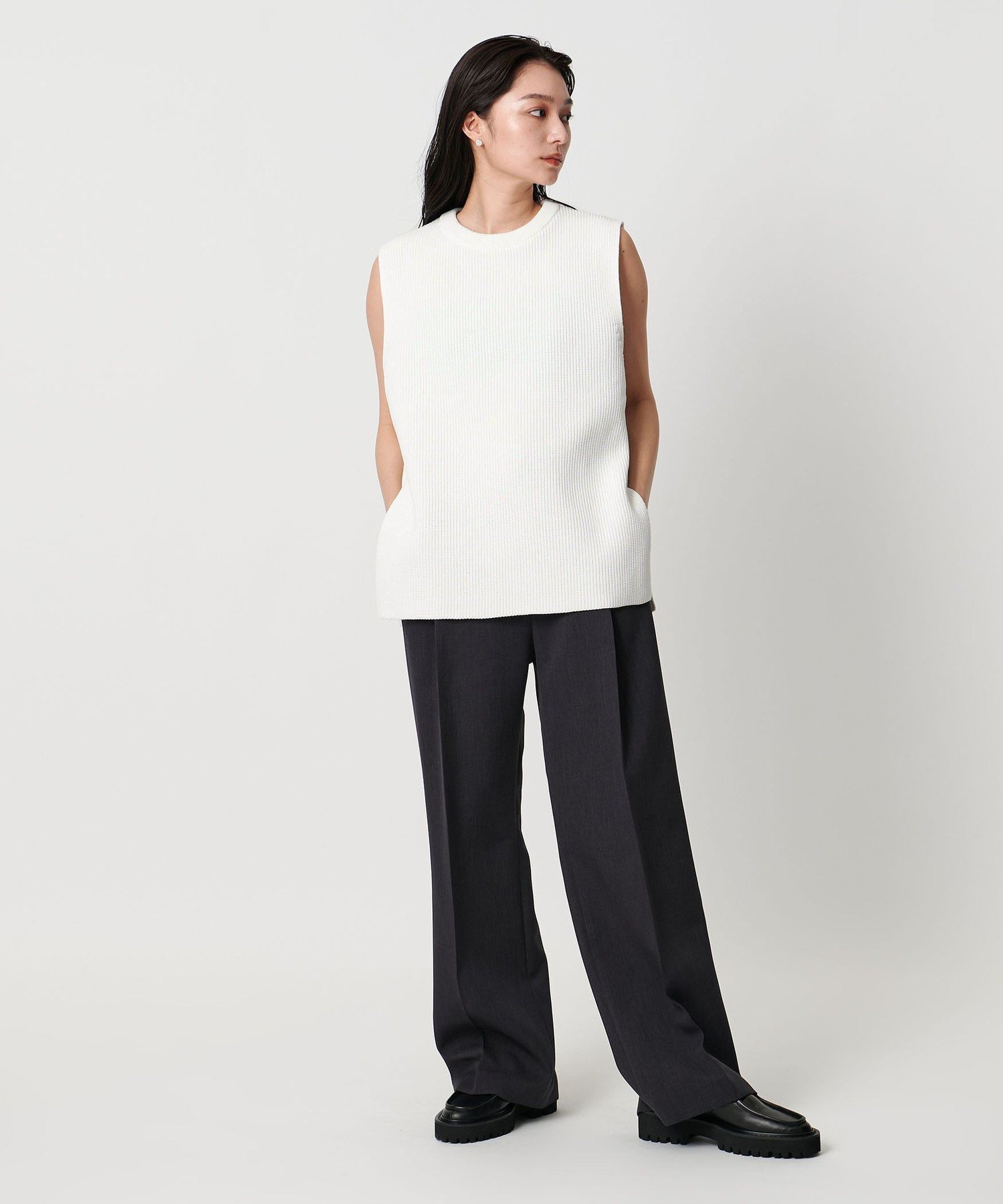 MARW UNITED ARROWS ニットベスト MARW UNITED ARROWS（マルゥ ユナイテッドアローズ） ベスト ジレ